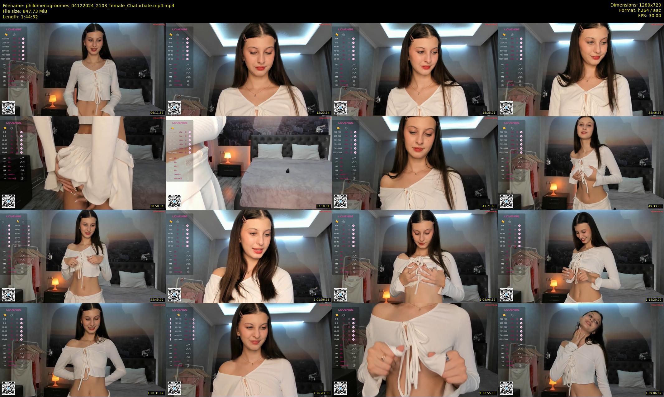 philomenagroomes — 105 minute Chaturbate female cam show recording, 720p, Dec 4, 2024