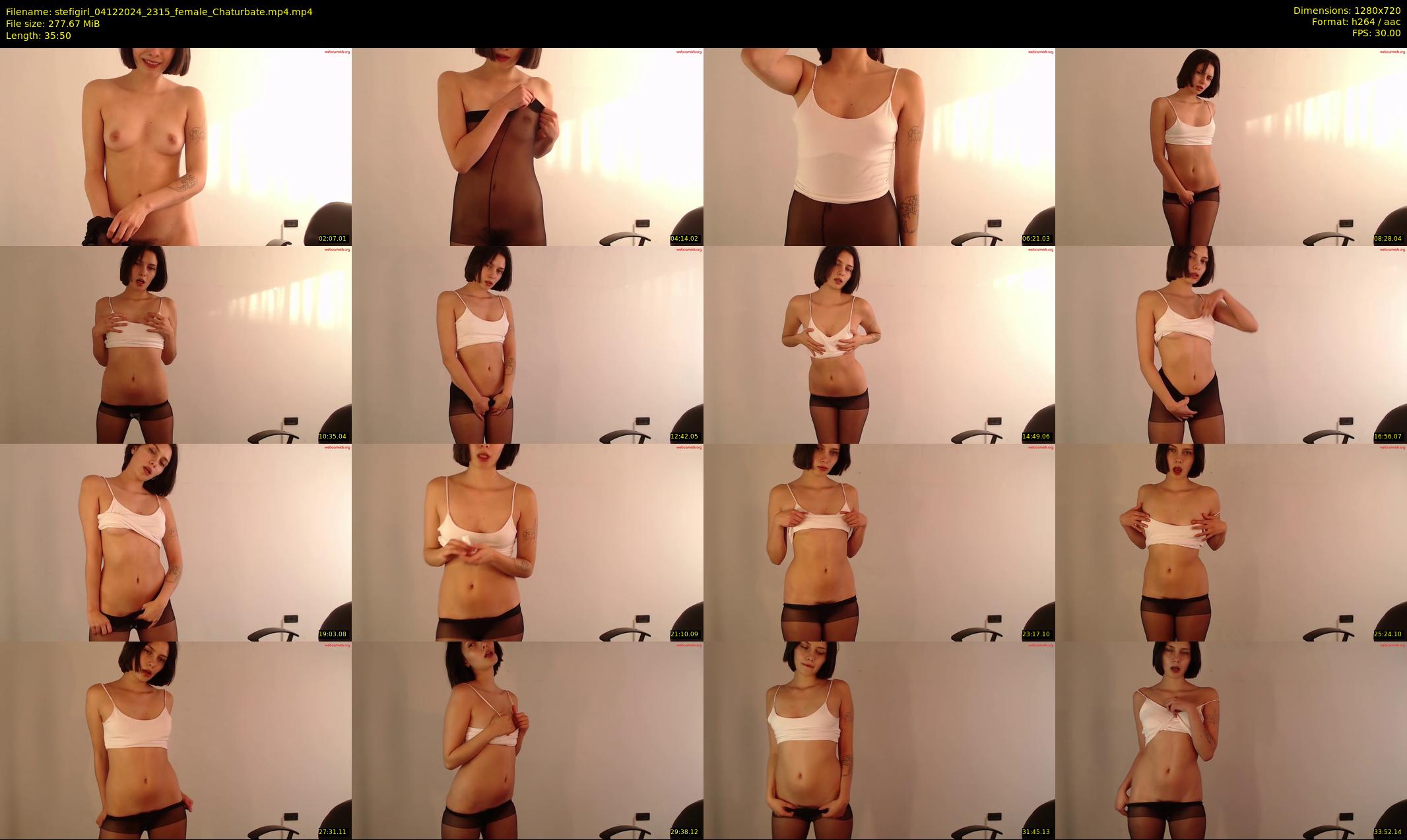 stefigirl — 36 minute Chaturbate female cam show recording, 720p, Dec 4, 2024