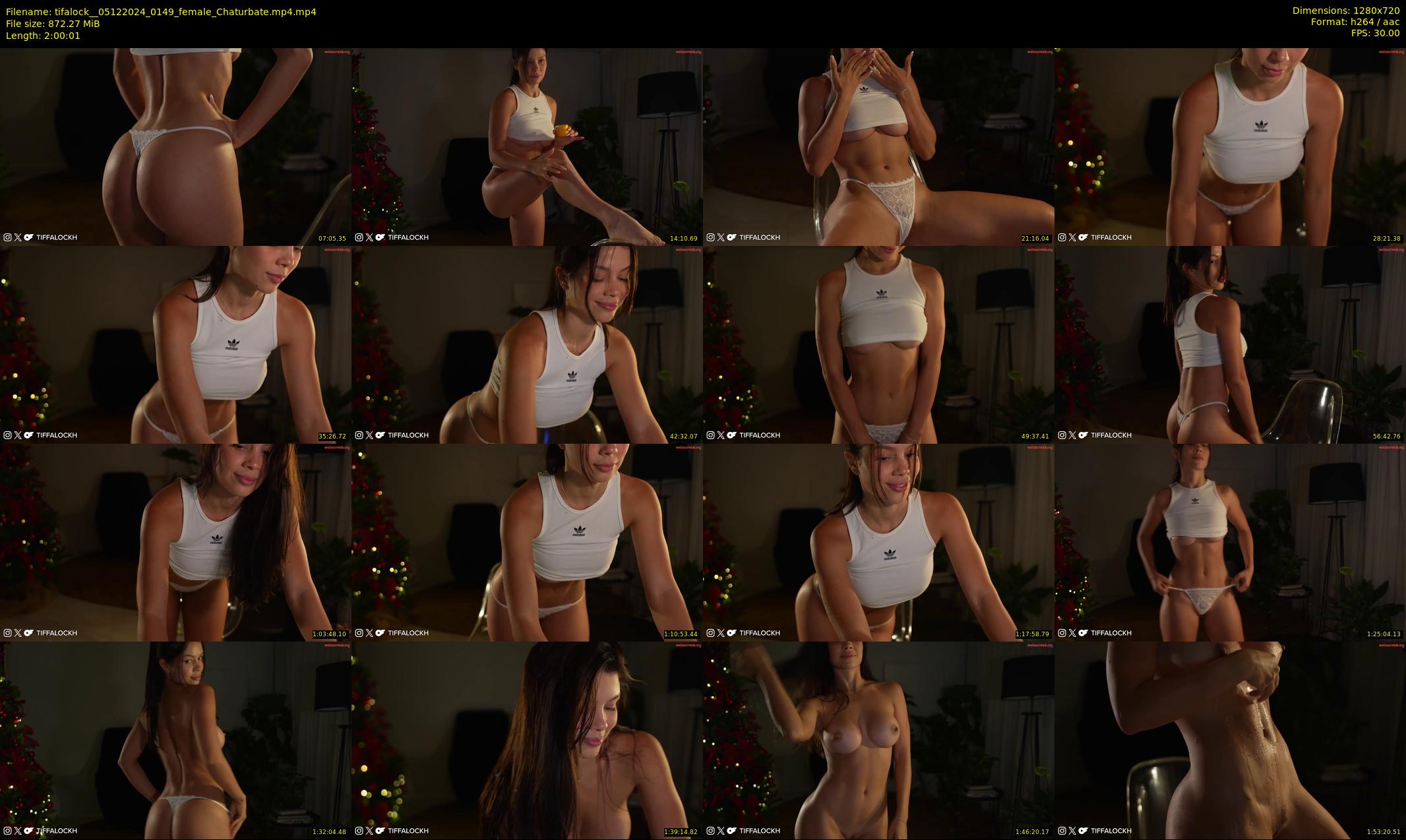 tifalock_ — 121 minute Chaturbate female cam show recording, 720p, Dec 5, 2024