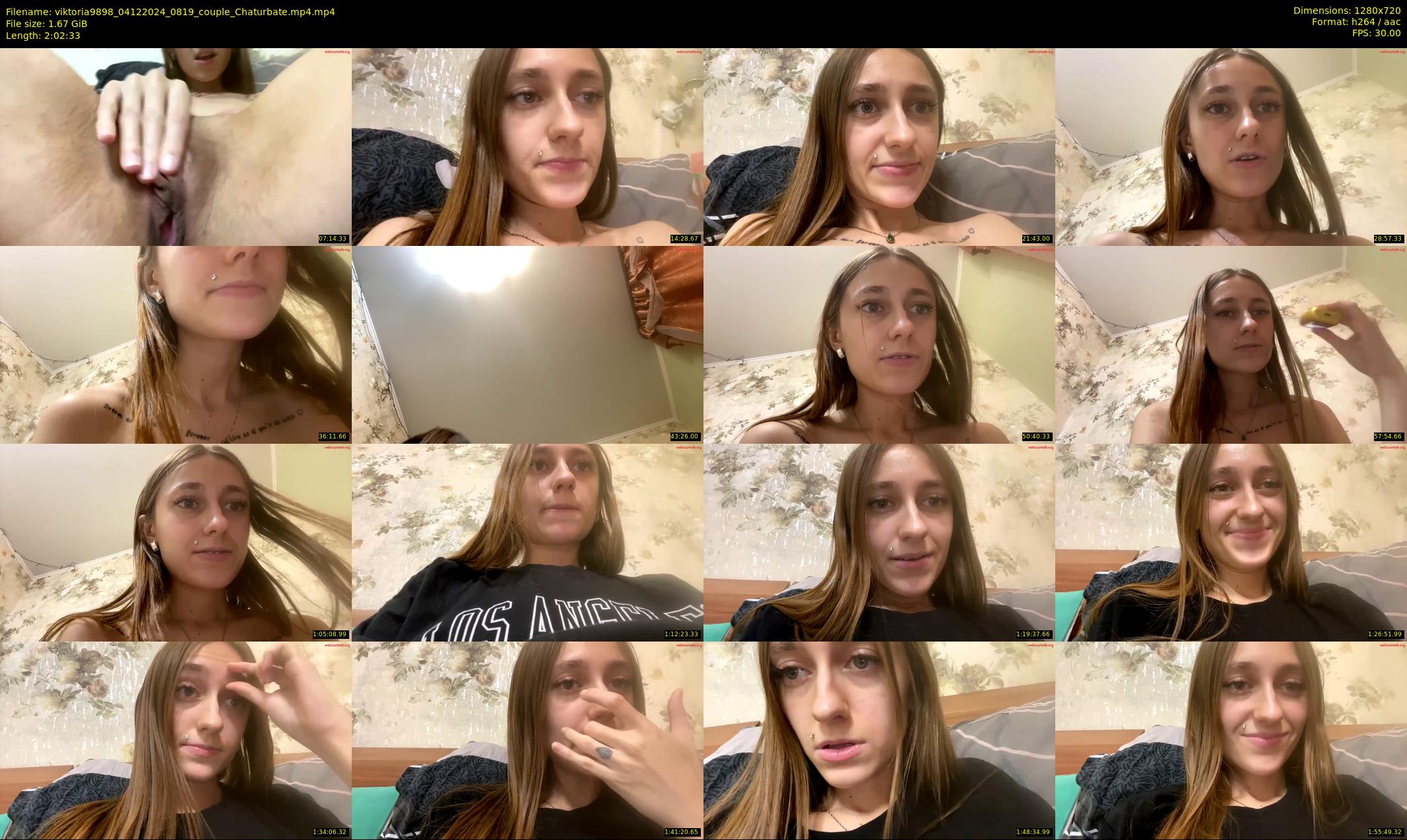 viktoria9898 — 123 minute Chaturbate couple cam show recording, 720p, Dec 4, 2024