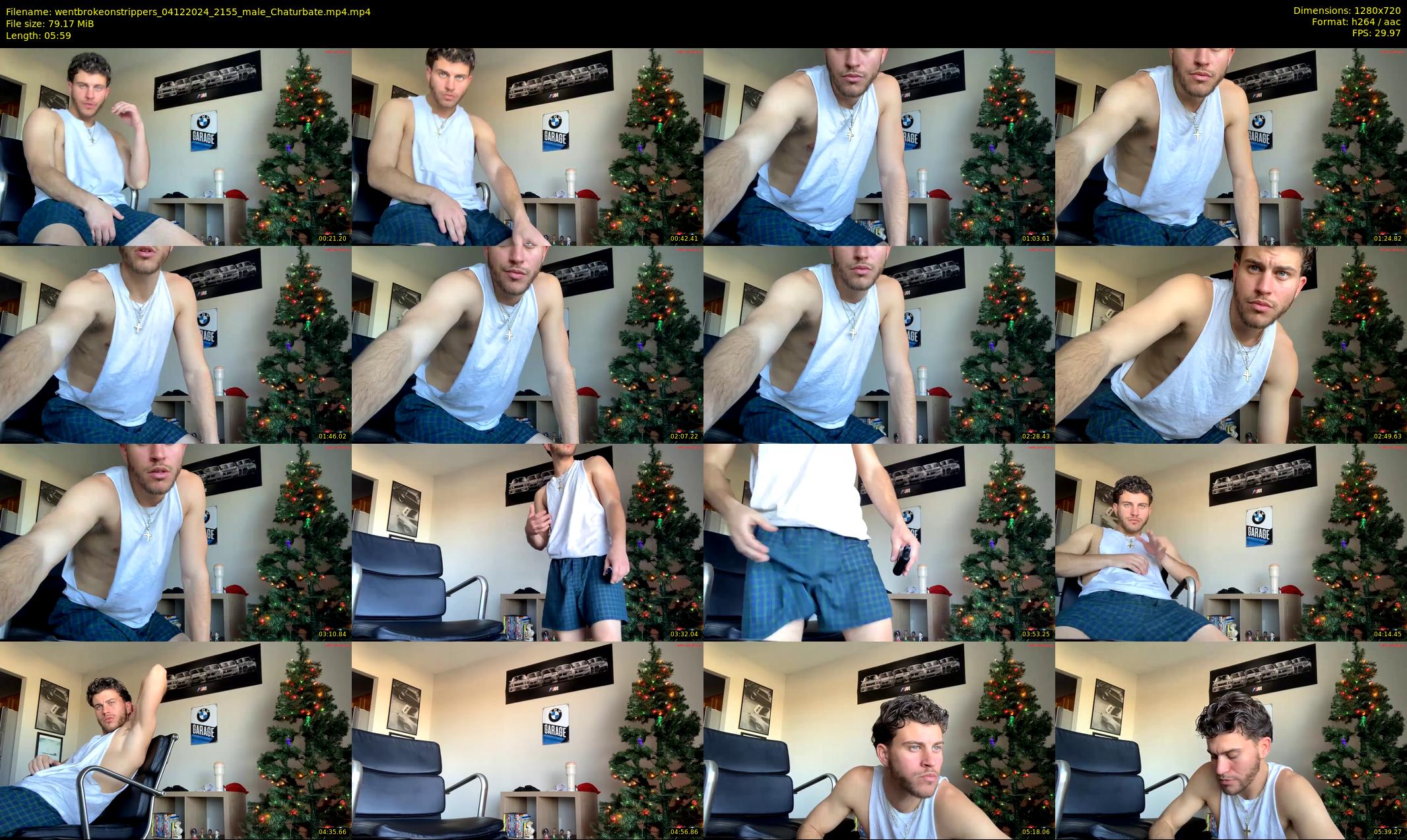 wentbrokeonstrippers — 6 minute Chaturbate male cam show recording, 720p, Dec 4, 2024