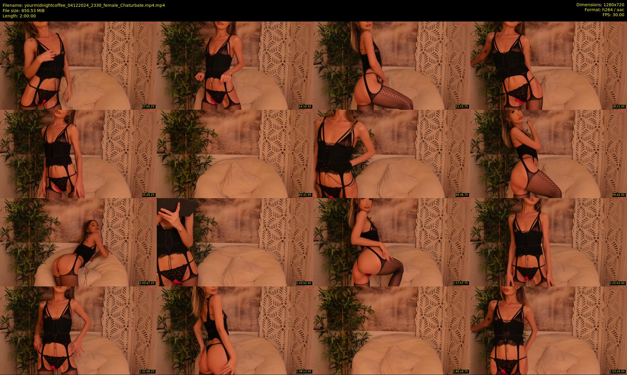 yourmidnightcoffee — 120 minute Chaturbate female cam show recording, 720p, Dec 4, 2024