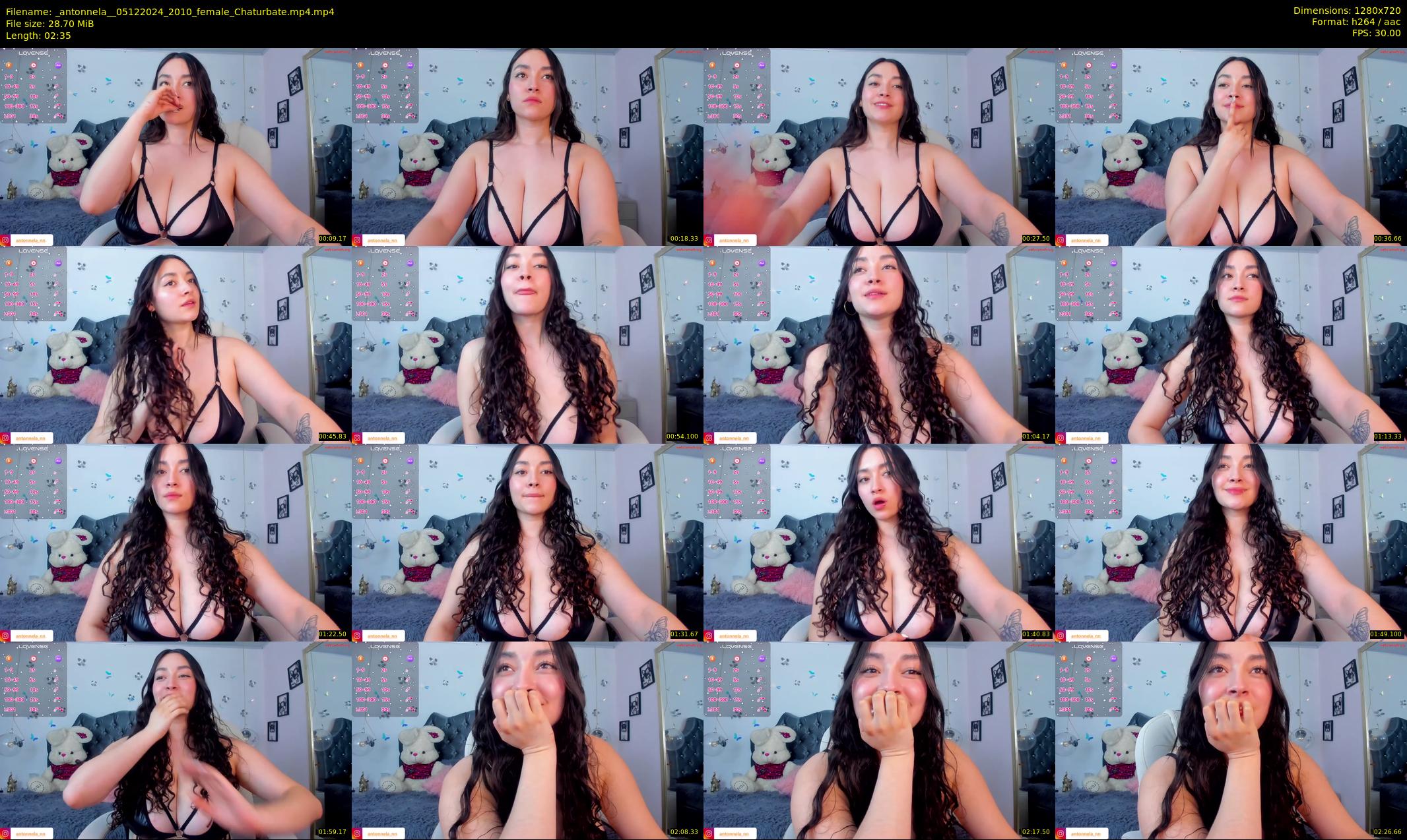 _antonnela_ — 3 minute Chaturbate female cam show recording, 720p, Dec 5, 2024
