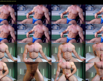 adam_muscle_ — 88 minute Chaturbate male cam show recording, 720p, Dec 5, 2024