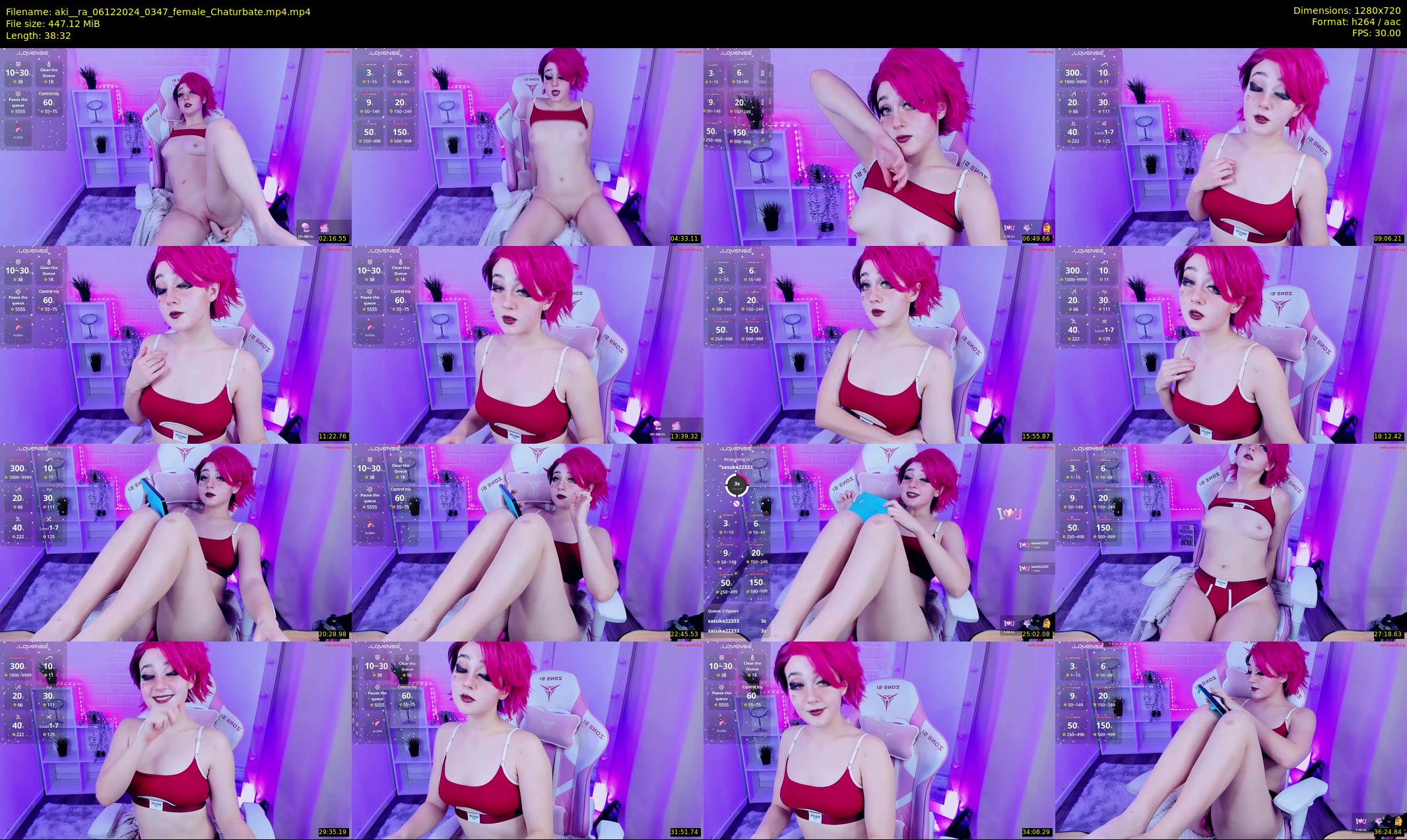aki__ra — 39 minute Chaturbate female cam show recording, 720p, Dec 6, 2024
