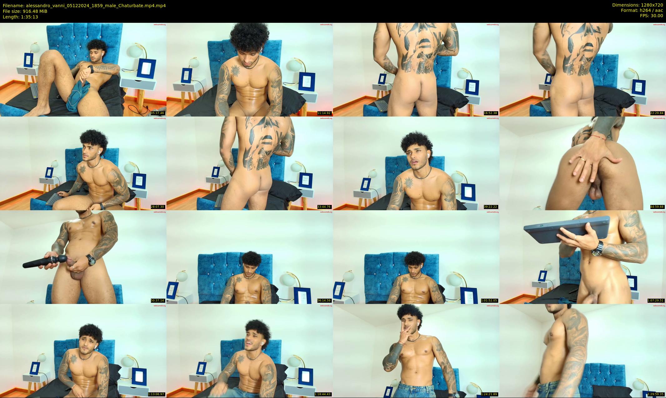 alessandro_vanni — 96 minute Chaturbate male cam show recording, 720p, Dec 5, 2024