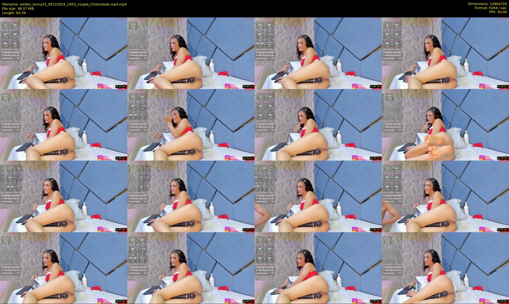amber_tonny25 — 6 minute Chaturbate couple cam show recording, 720p, Dec 5, 2024
