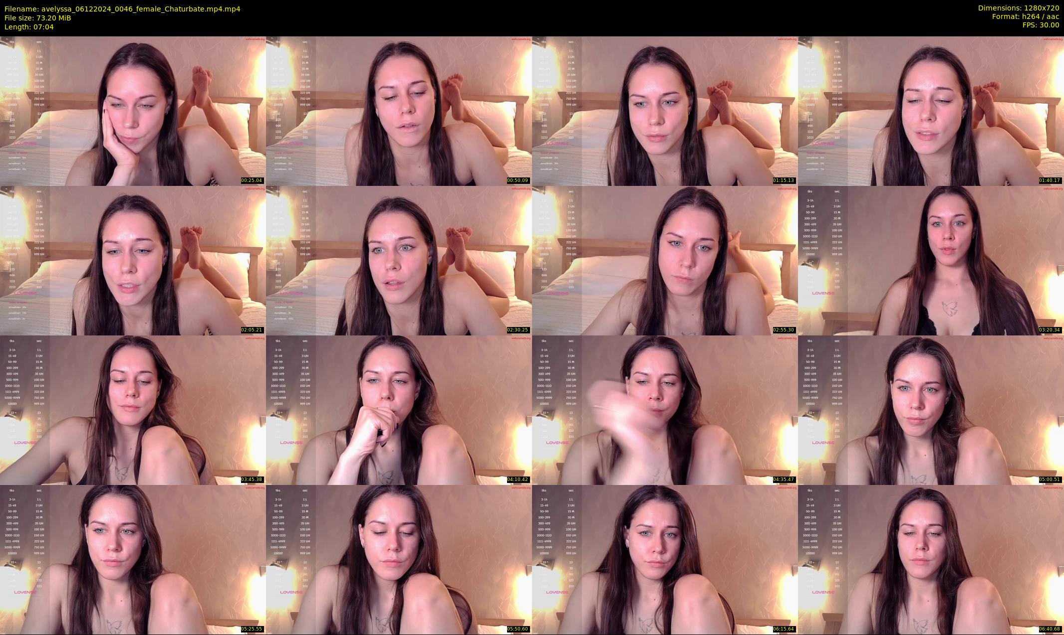 avelyssa — 8 minute Chaturbate female cam show recording, 720p, Dec 6, 2024
