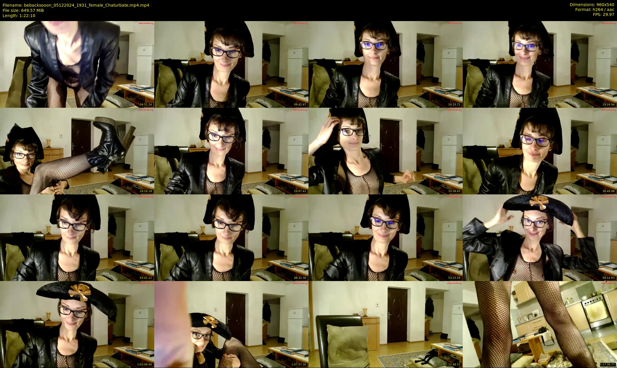 bebacksooon — 83 minute Chaturbate female cam show recording, 480p, Dec 5, 2024