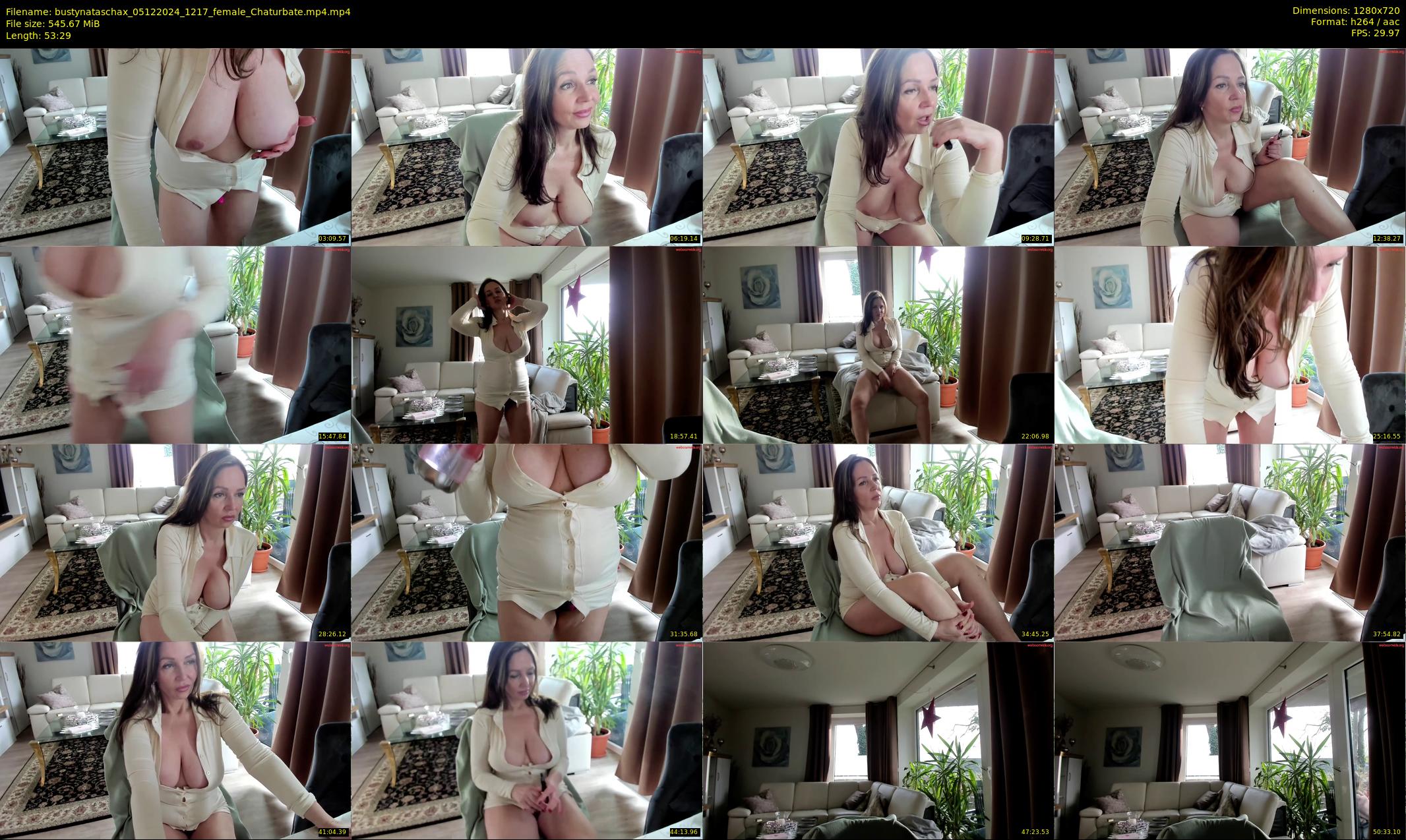 bustynataschax — 54 minute Chaturbate female cam show recording, 720p, Dec 5, 2024