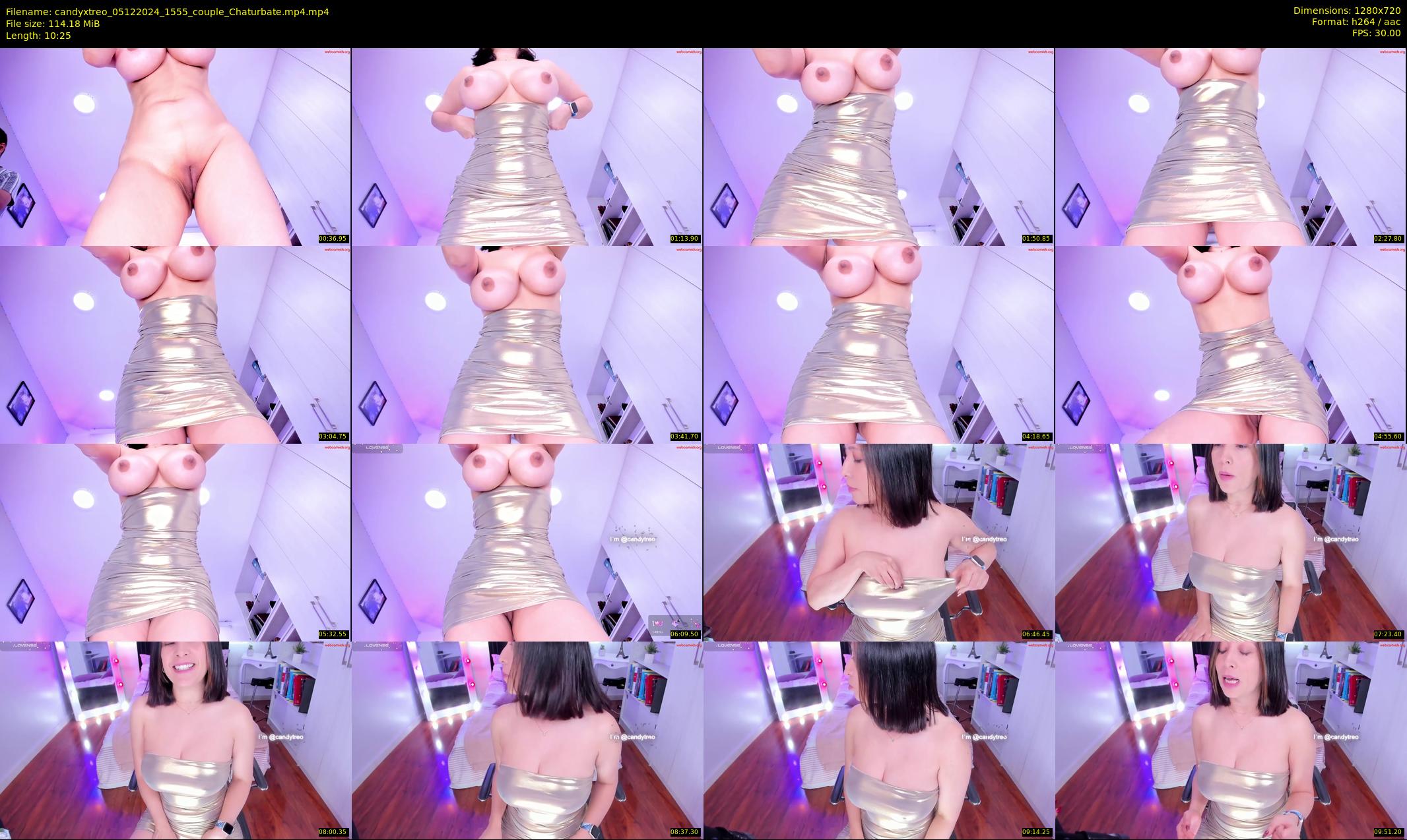 candyxtreo — 11 minute Chaturbate couple cam show recording, 720p, Dec 5, 2024