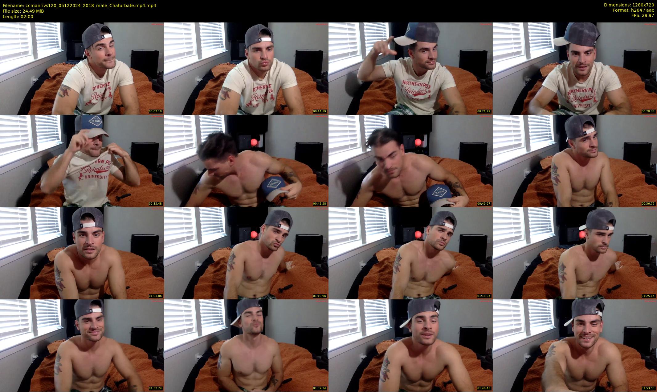 ccmanrivs120 — 2 minute Chaturbate male cam show recording, 720p, Dec 5, 2024