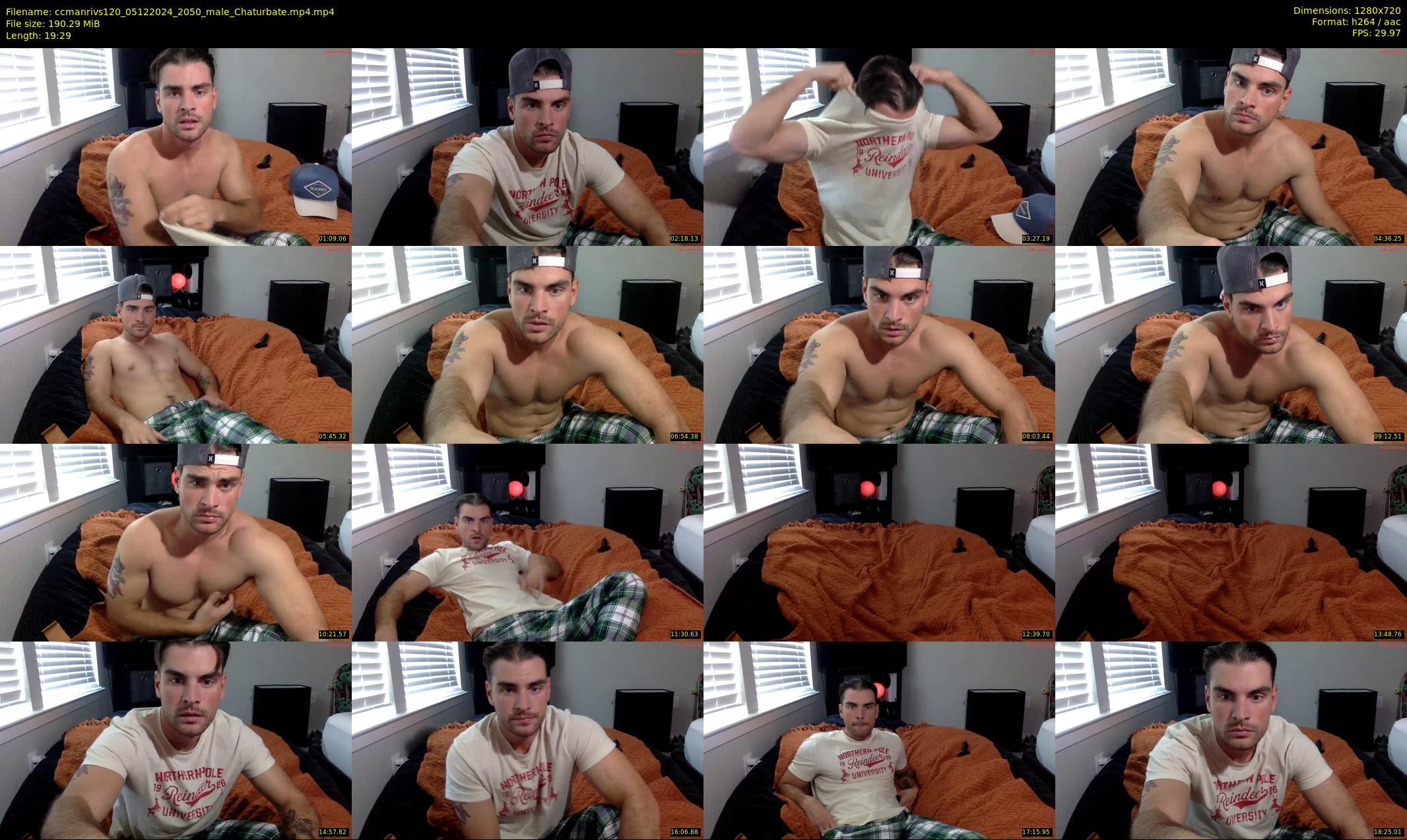 ccmanrivs120 — 20 minute Chaturbate male cam show recording, 720p, Dec 5, 2024