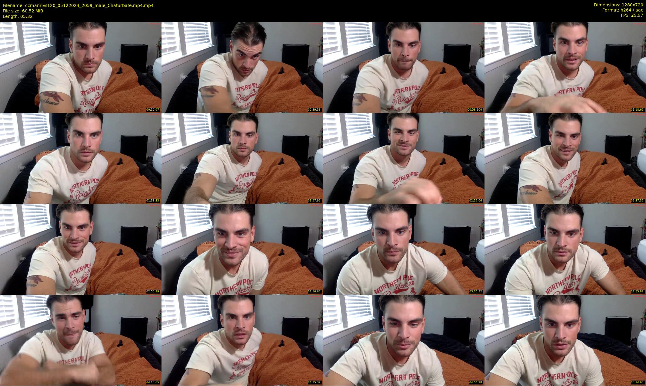 ccmanrivs120 — 6 minute Chaturbate male cam show recording, 720p, Dec 5, 2024