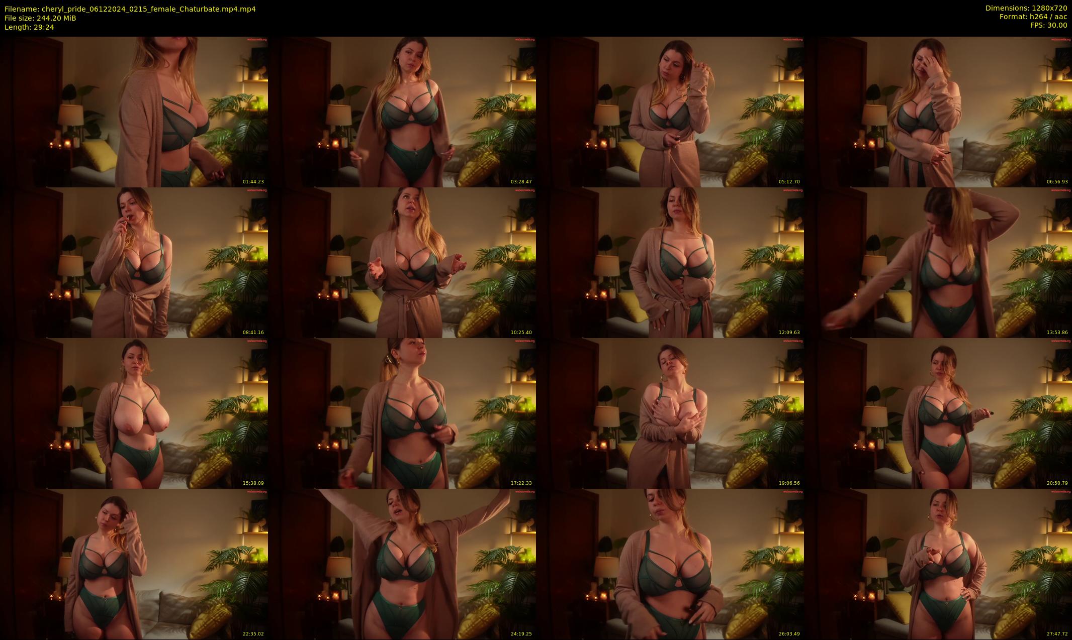 cheryl_pride — 30 minute Chaturbate female cam show recording, 720p, Dec 6, 2024