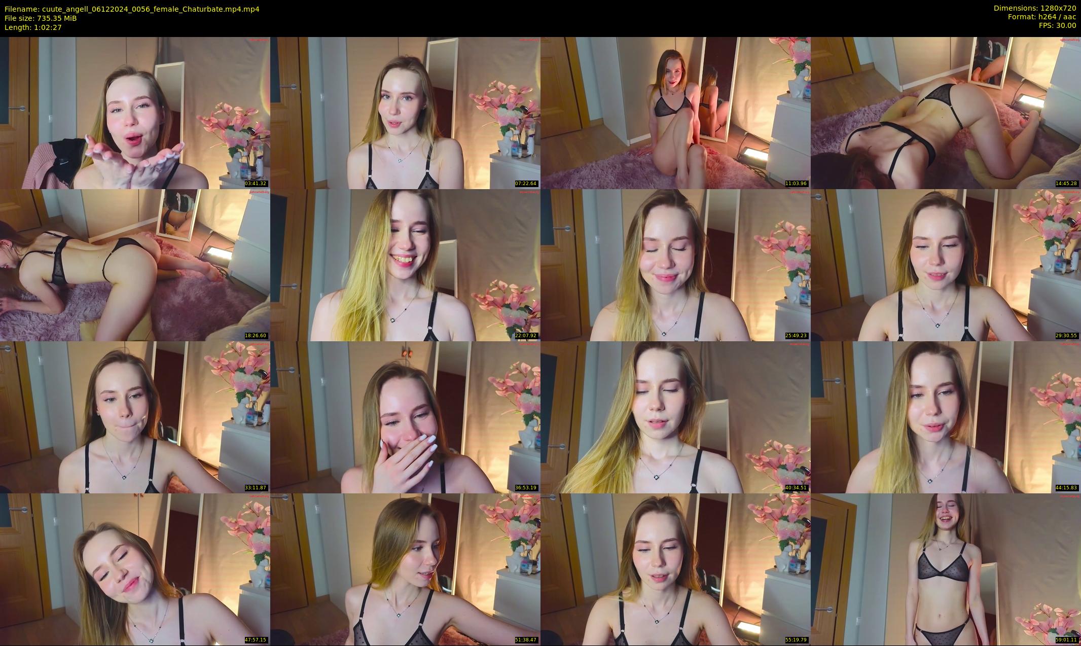 cuute_angell — 63 minute Chaturbate female cam show recording, 720p, Dec 6, 2024