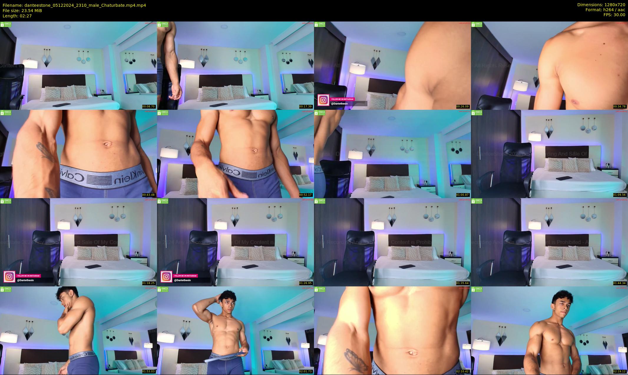 danteestone — 3 minute Chaturbate male cam show recording, 720p, Dec 5, 2024