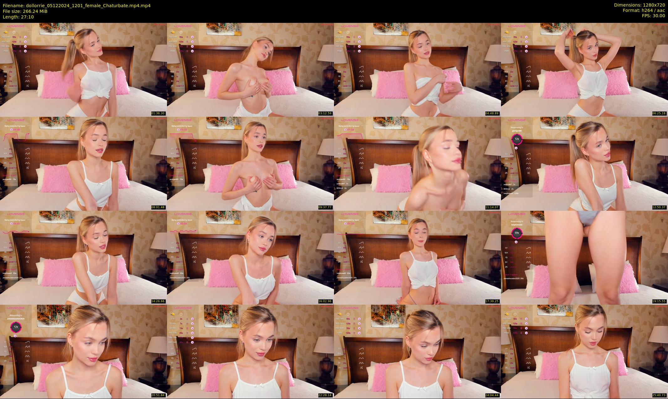 dollorrie — 28 minute Chaturbate couple cam show recording, 720p, Dec 5, 2024
