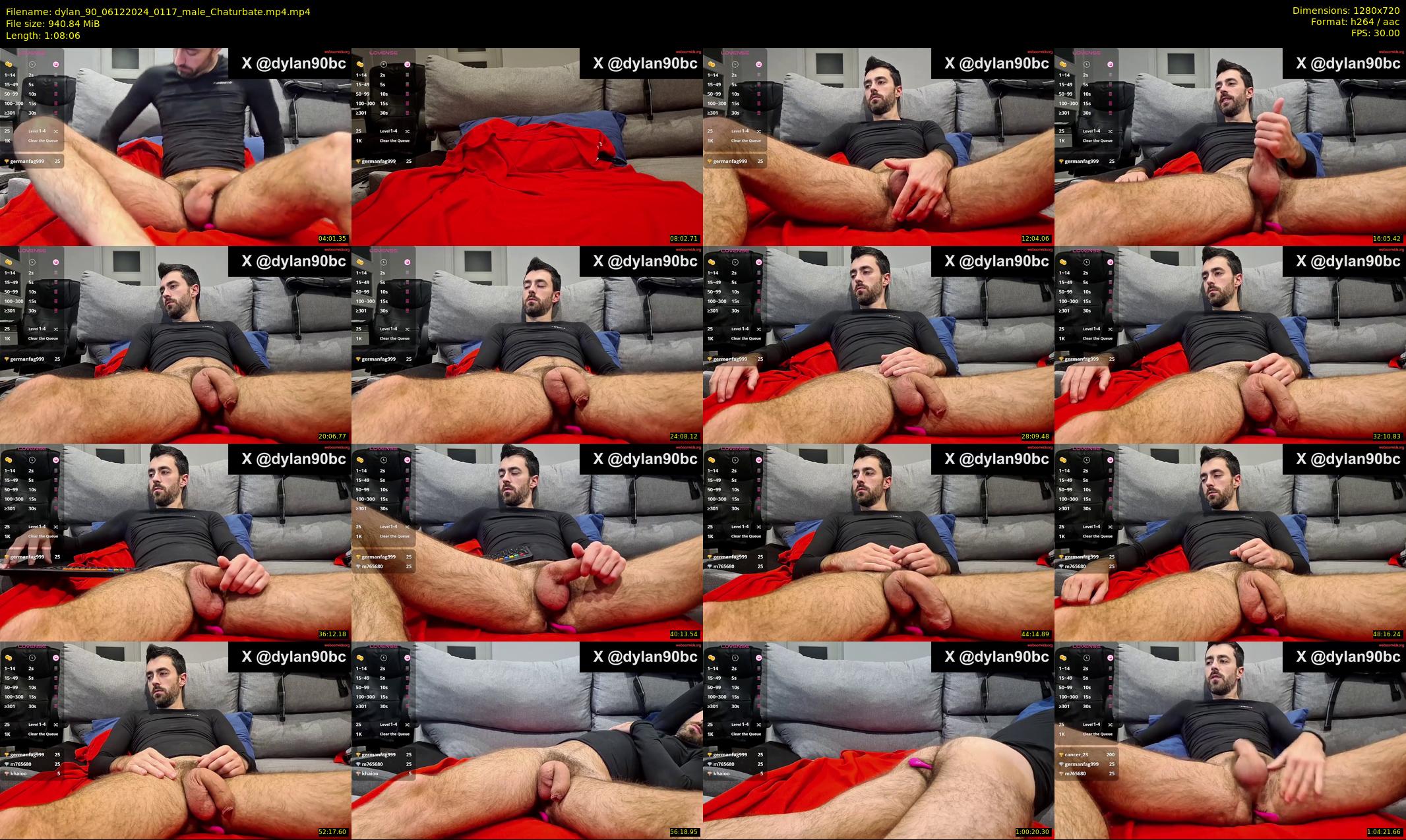dylan_90 — 69 minute Chaturbate male cam show recording, 720p, Dec 6, 2024