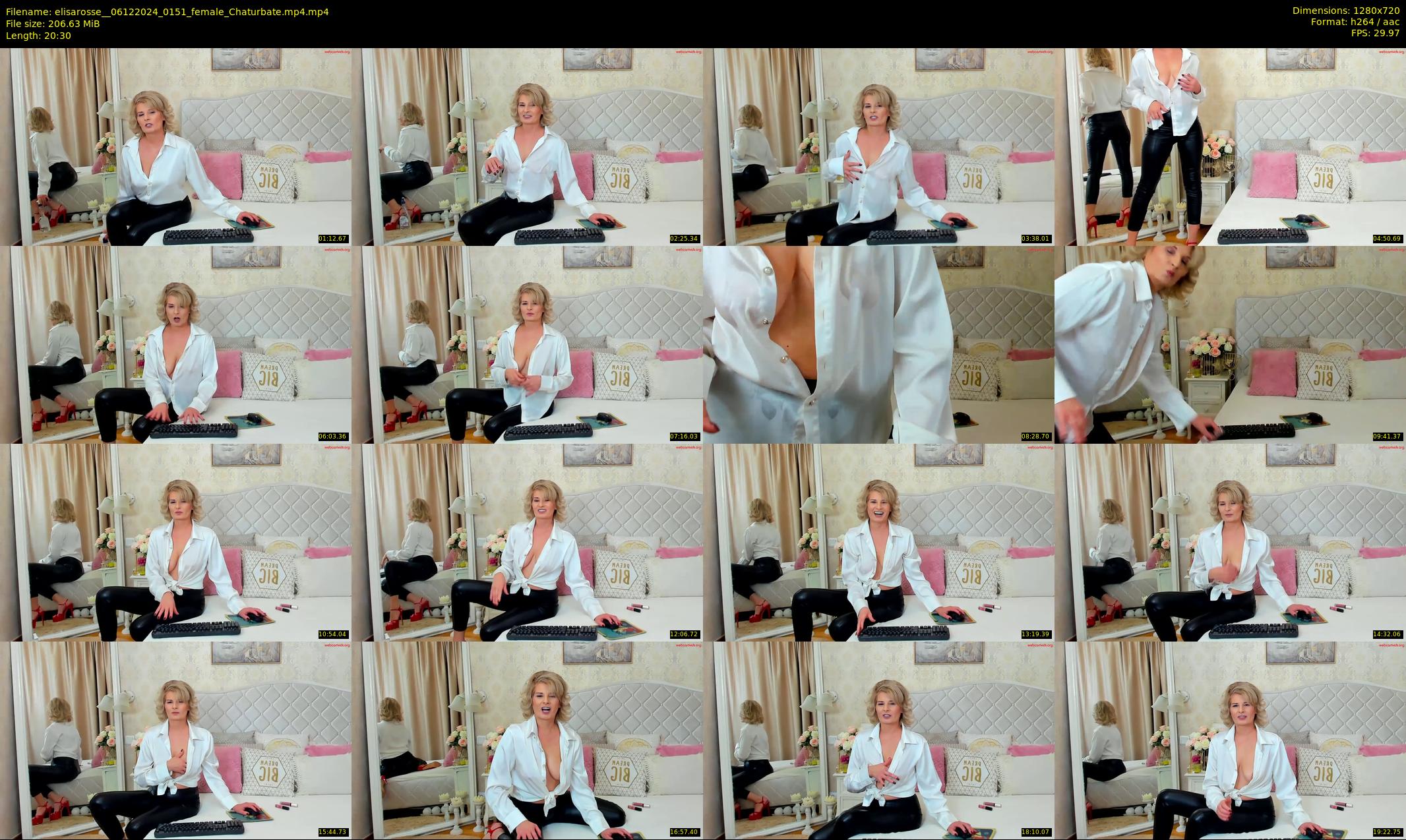 elisarosse_ — 21 minute Chaturbate female cam show recording, 720p, Dec 6, 2024