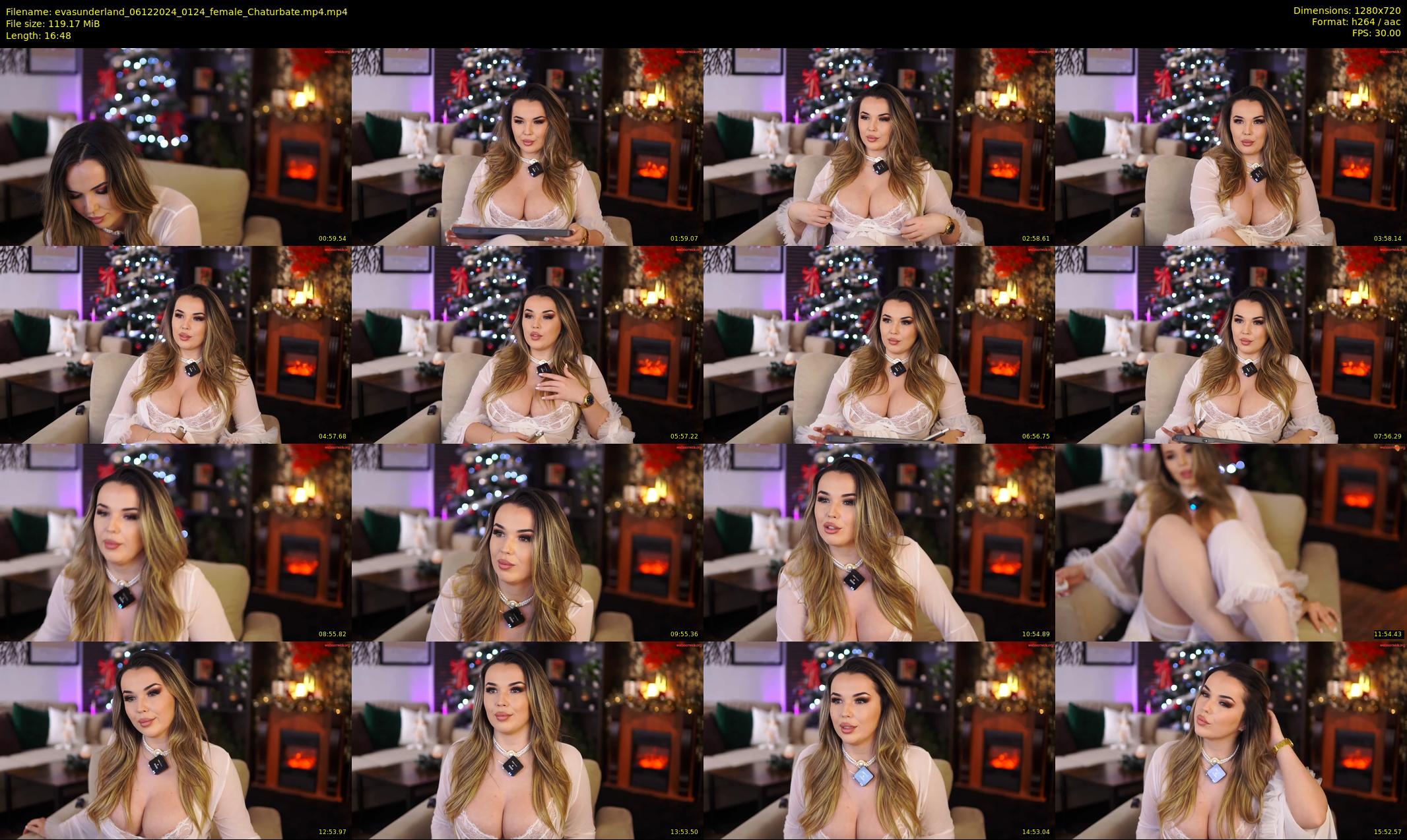 evasunderland — 17 minute Chaturbate female cam show recording, 720p, Dec 6, 2024