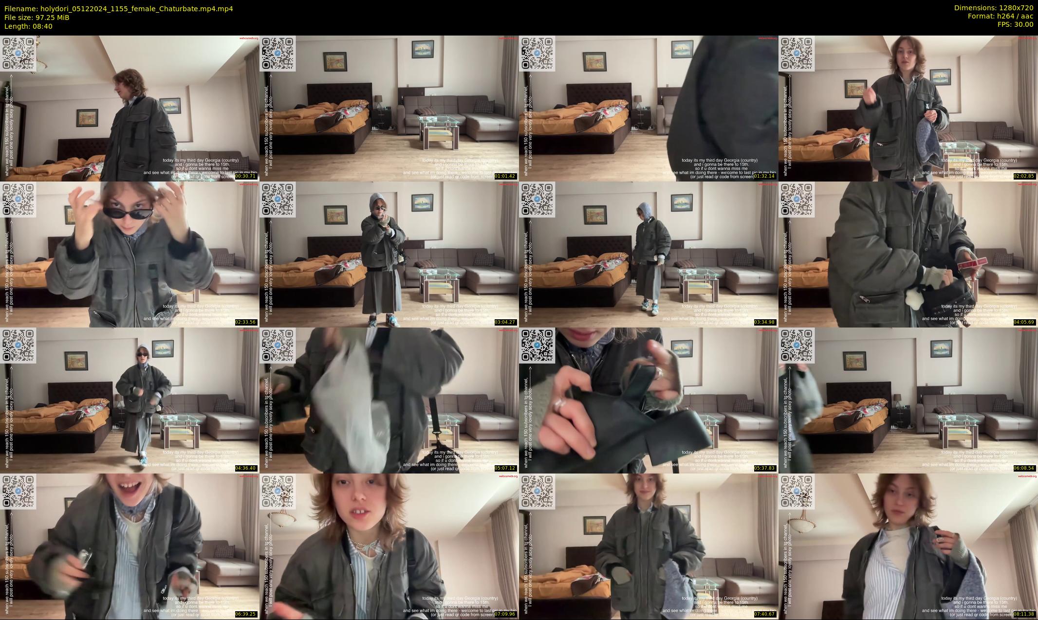 holydori — 9 minute Chaturbate female cam show recording, 720p, Dec 5, 2024