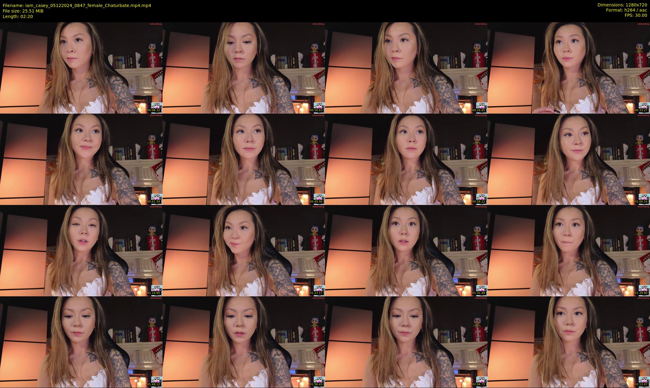 iam_casey — 3 minute Chaturbate female cam show recording, 720p, Dec 5, 2024