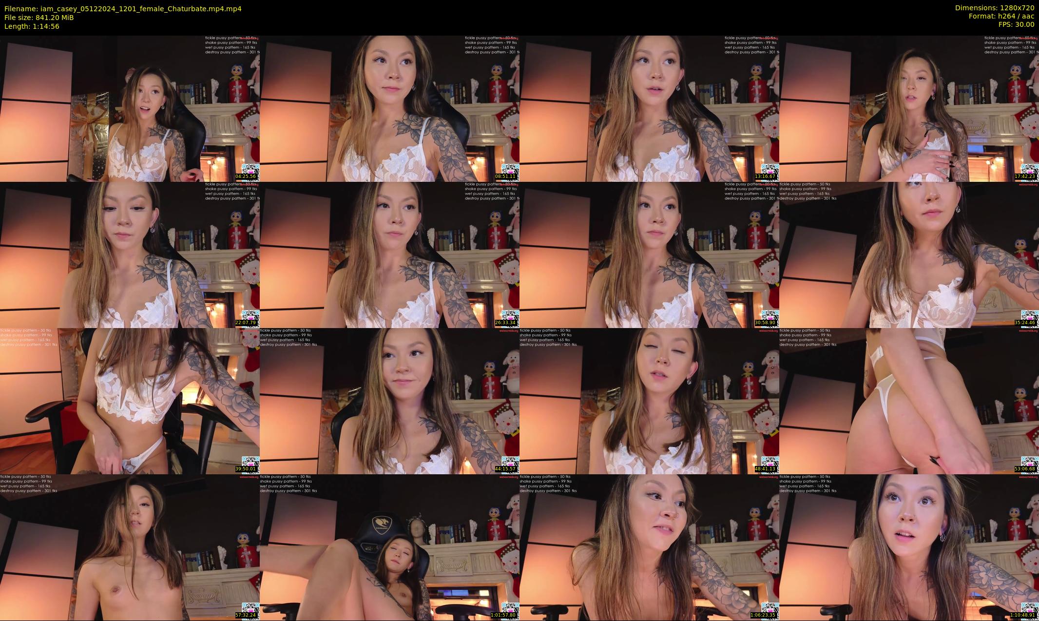iam_casey — 75 minute Chaturbate female cam show recording, 720p, Dec 5, 2024