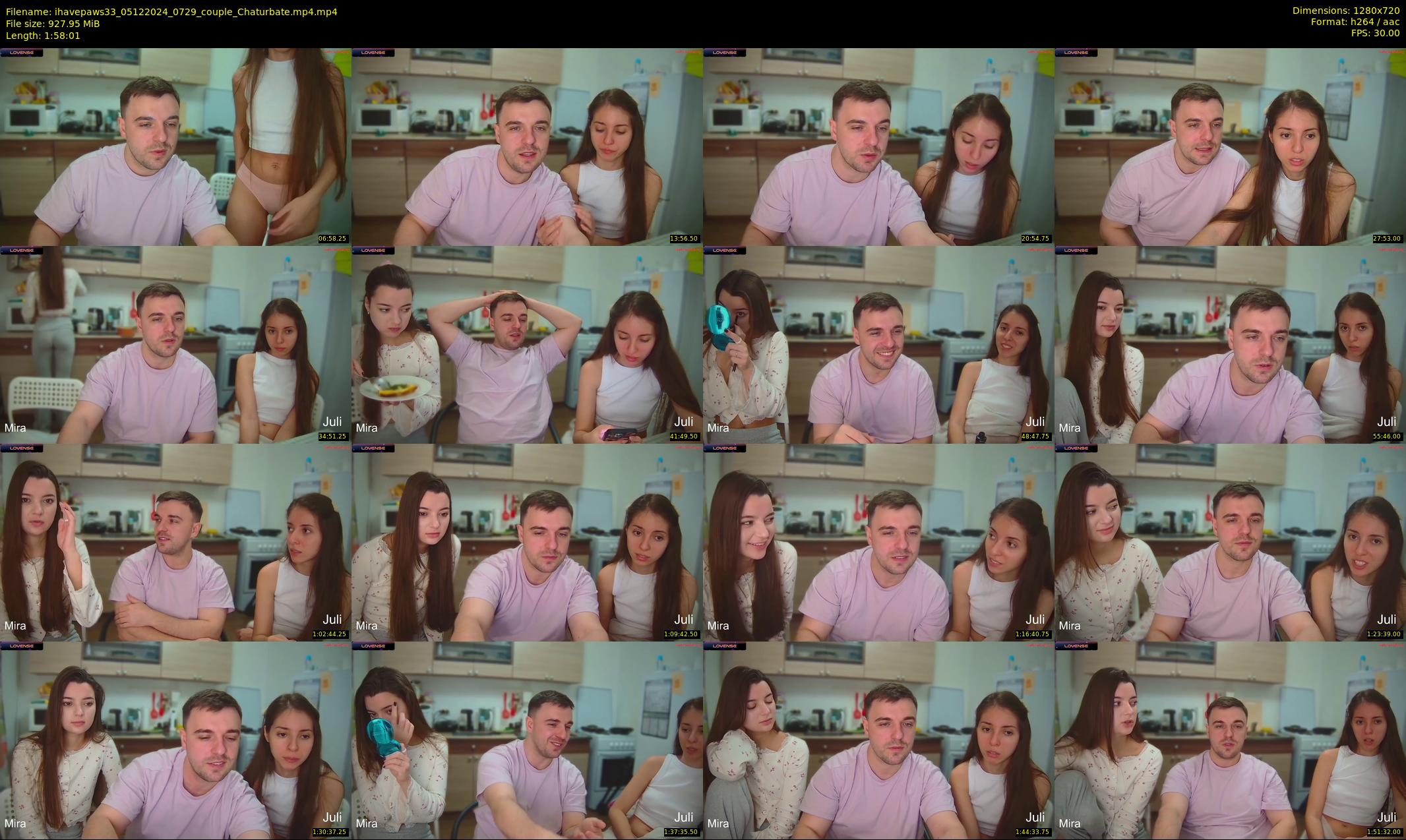 ihavepaws33 — 119 minute Chaturbate couple cam show recording, 720p, Dec 5, 2024