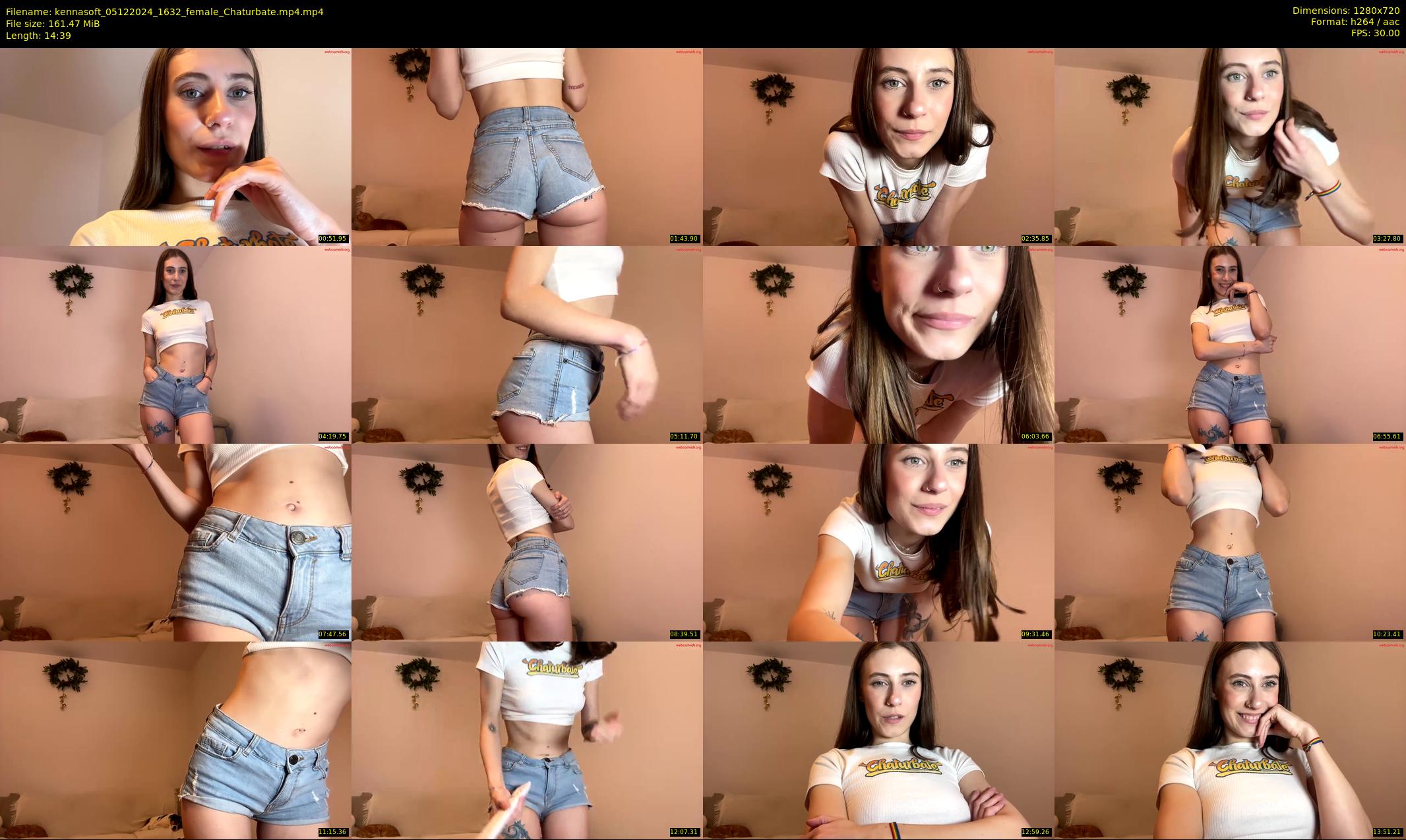 kennasoft — 15 minute Chaturbate female cam show recording, 720p, Dec 5, 2024