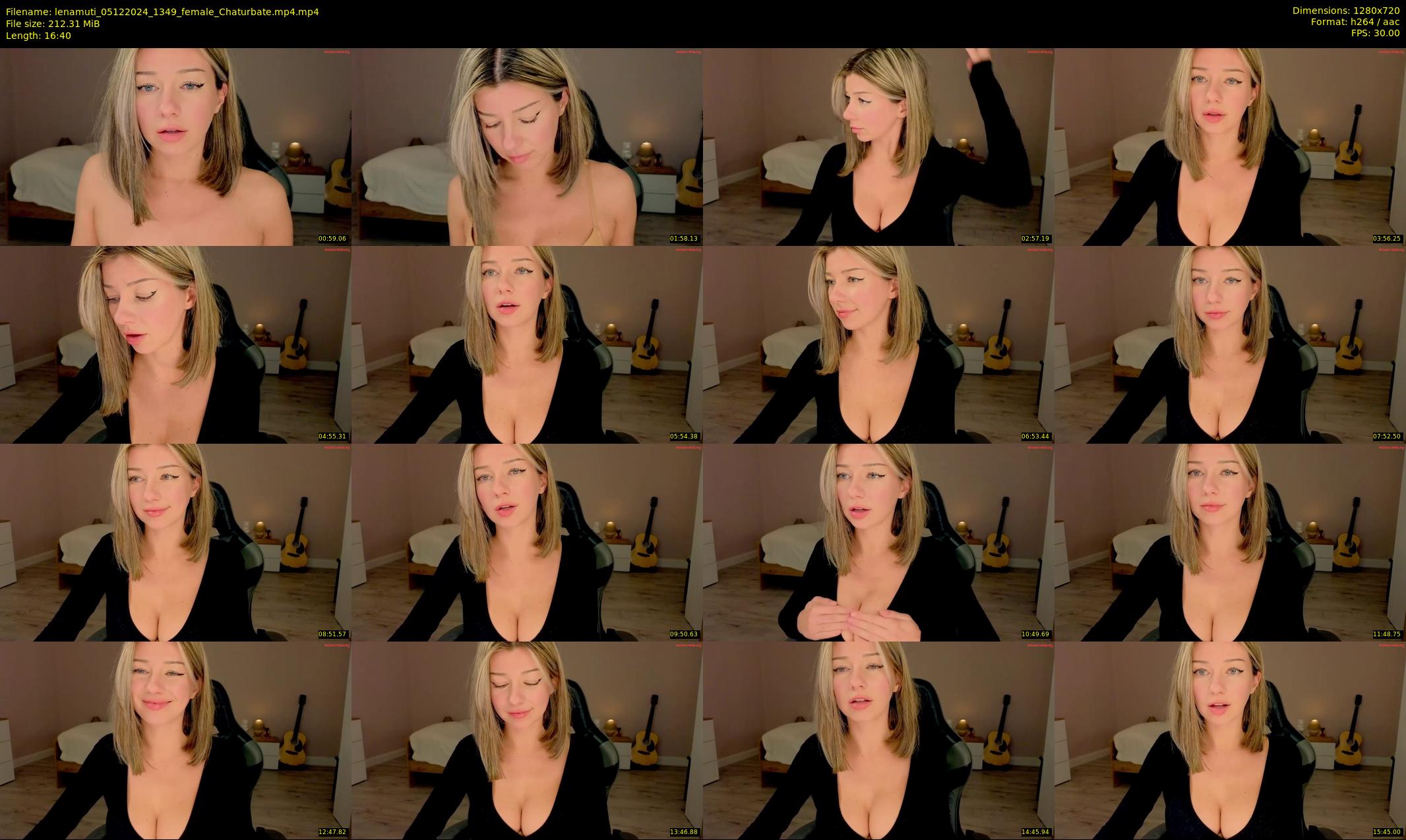 lenamuti — 17 minute Chaturbate female cam show recording, 720p, Dec 5, 2024