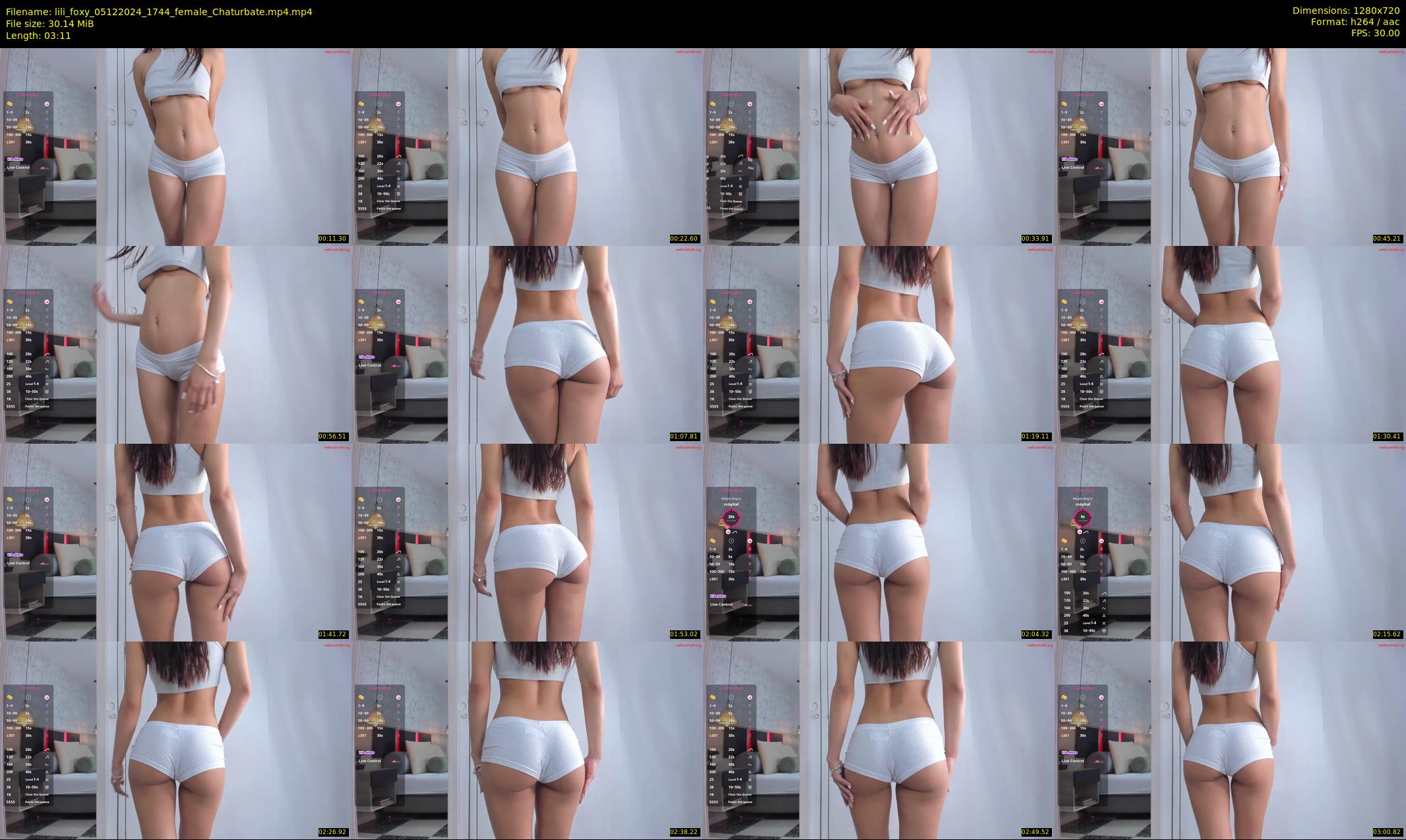 lili_foxy — 4 minute Chaturbate female cam show recording, 720p, Dec 5, 2024