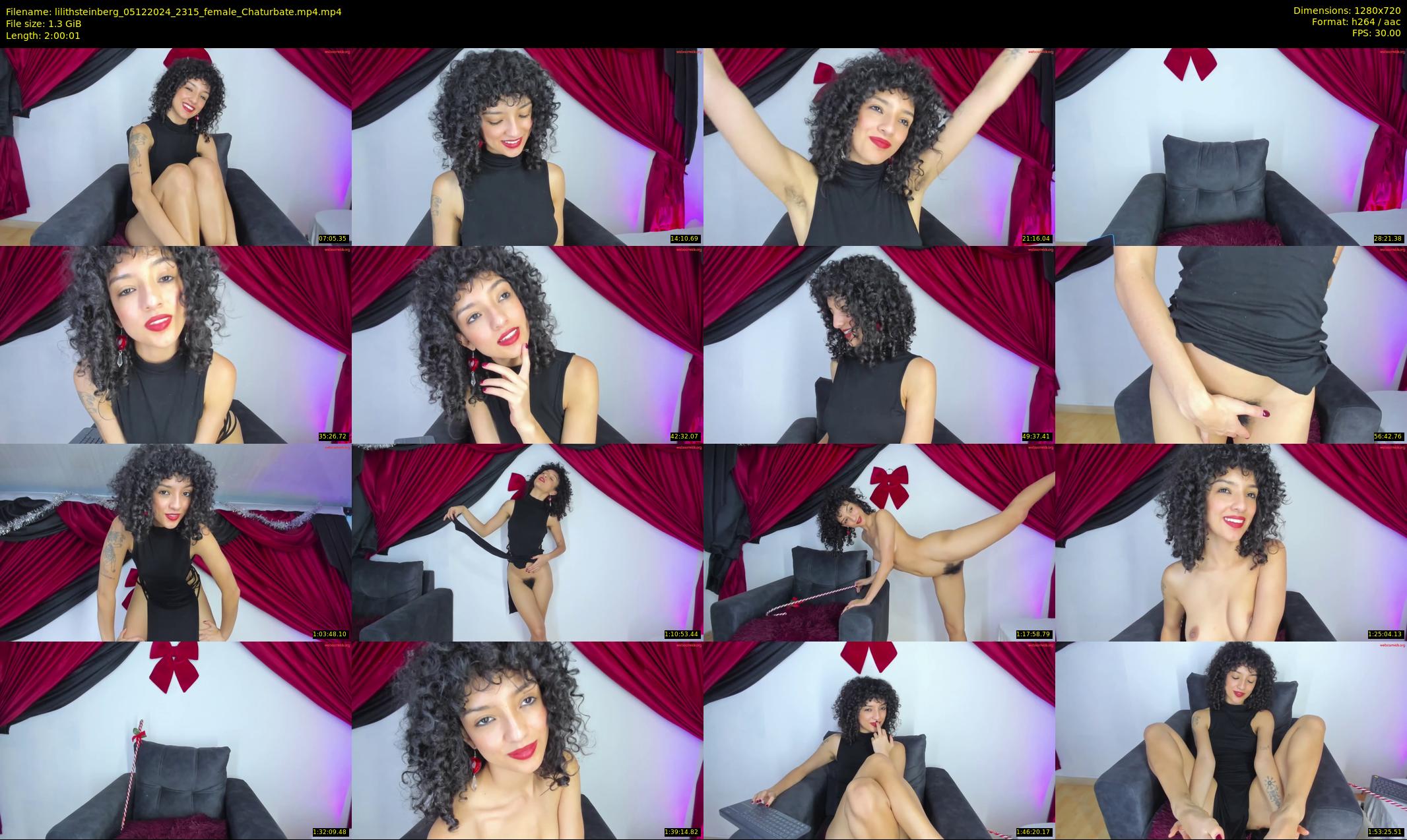 lilithsteinberg — 121 minute Chaturbate female cam show recording, 720p, Dec 5, 2024