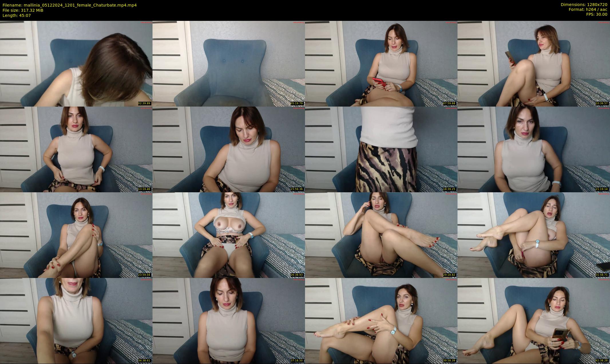 mallinia — 46 minute Chaturbate female cam show recording, 720p, Dec 5, 2024