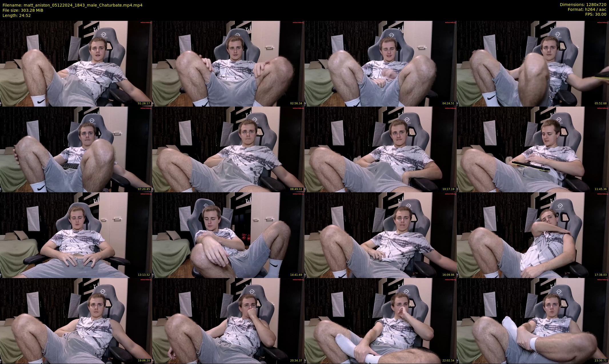 matt_aniston — 25 minute Chaturbate male cam show recording, 720p, Dec 5, 2024
