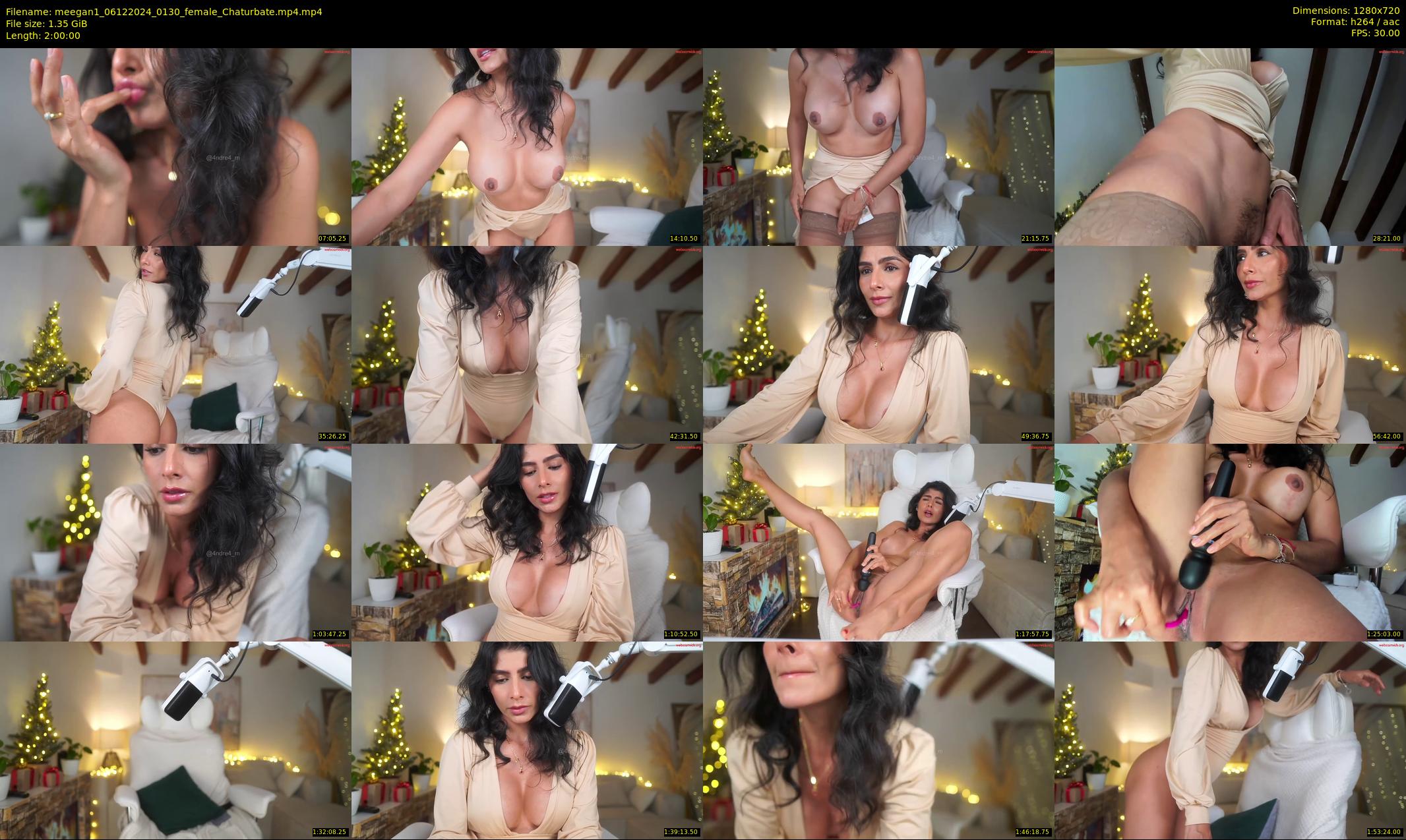 meegan1 — 120 minute Chaturbate female cam show recording, 720p, Dec 6, 2024