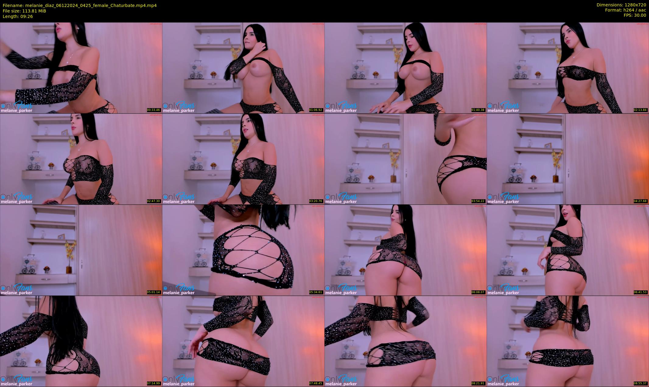 melanie_diaz — 10 minute Chaturbate female cam show recording, 720p, Dec 6, 2024