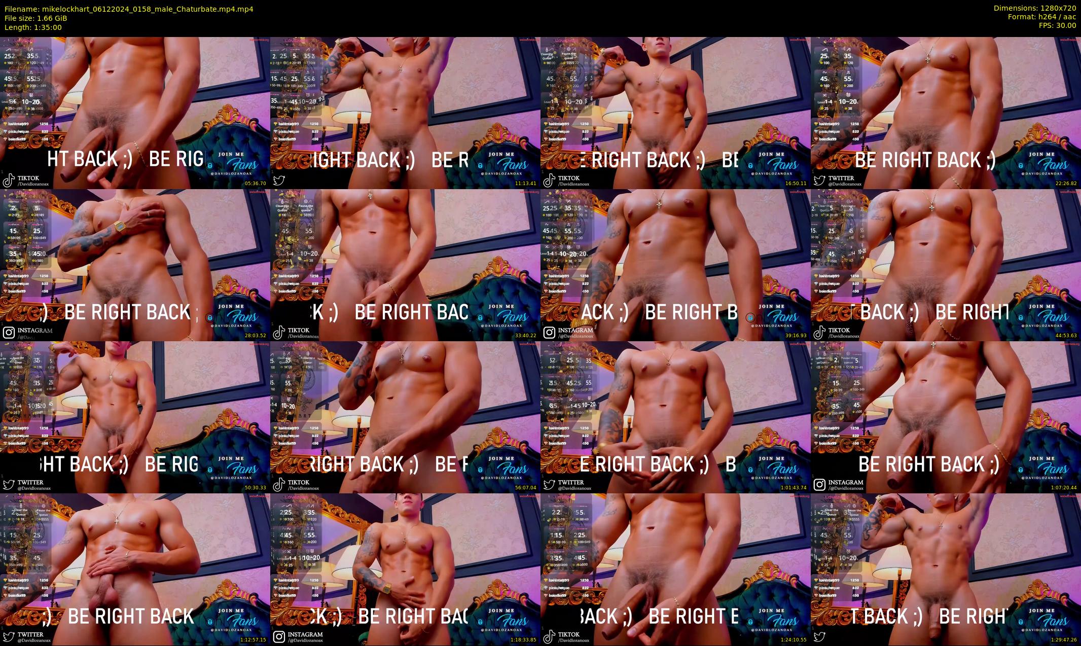 mikelockhart — 95 minute Chaturbate male cam show recording, 720p, Dec 6, 2024