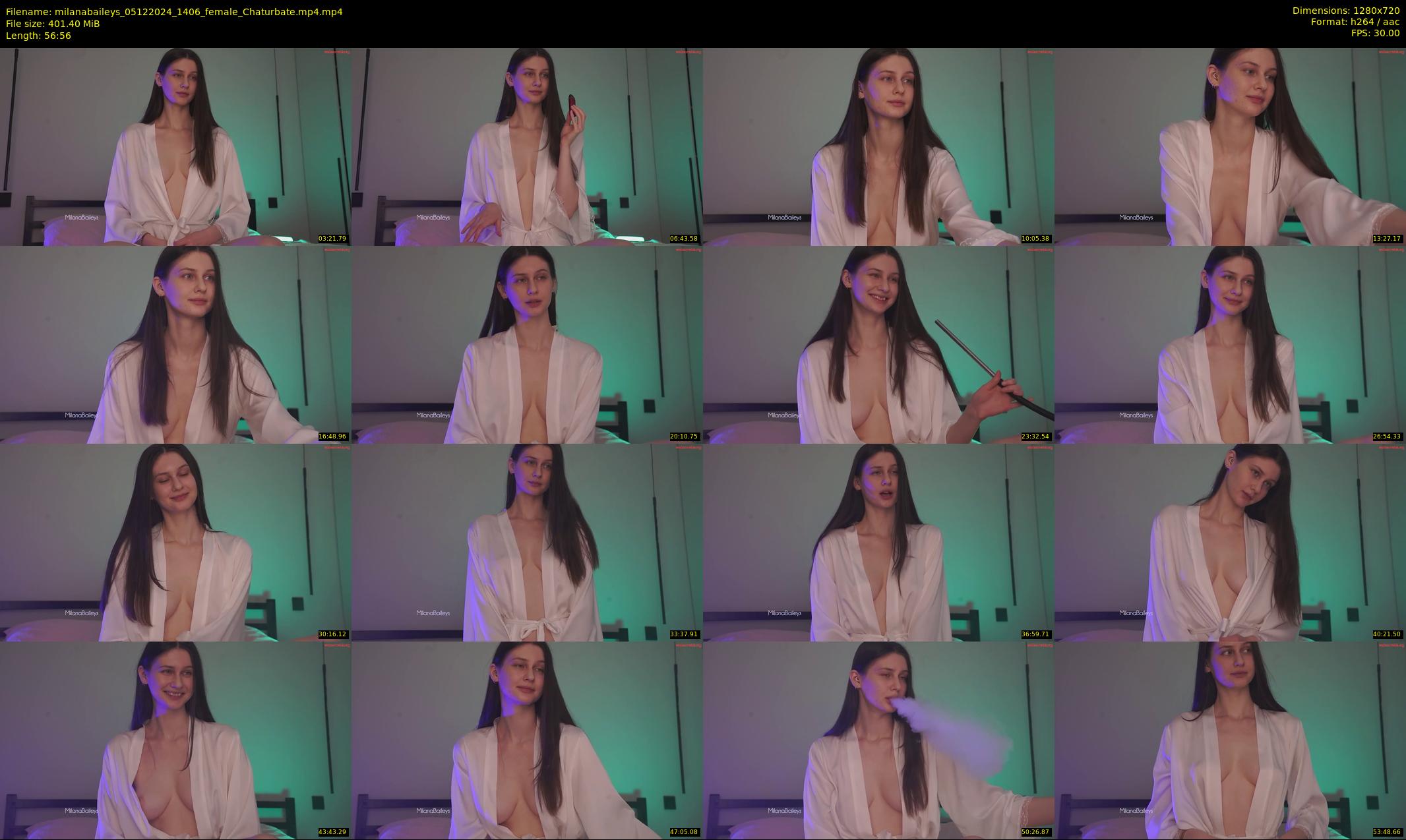milanabaileys — 57 minute Chaturbate female cam show recording, 720p, Dec 5, 2024