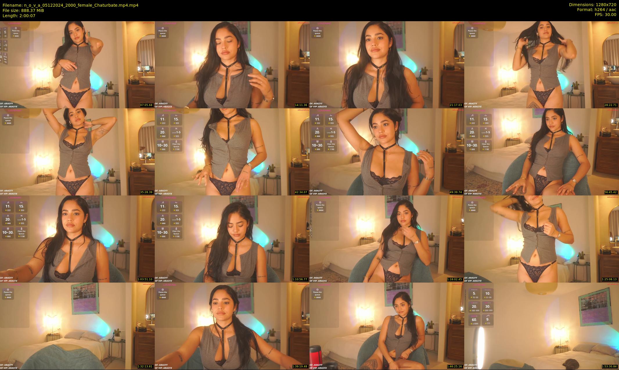 n_o_v_a — 121 minute Chaturbate female cam show recording, 720p, Dec 5, 2024