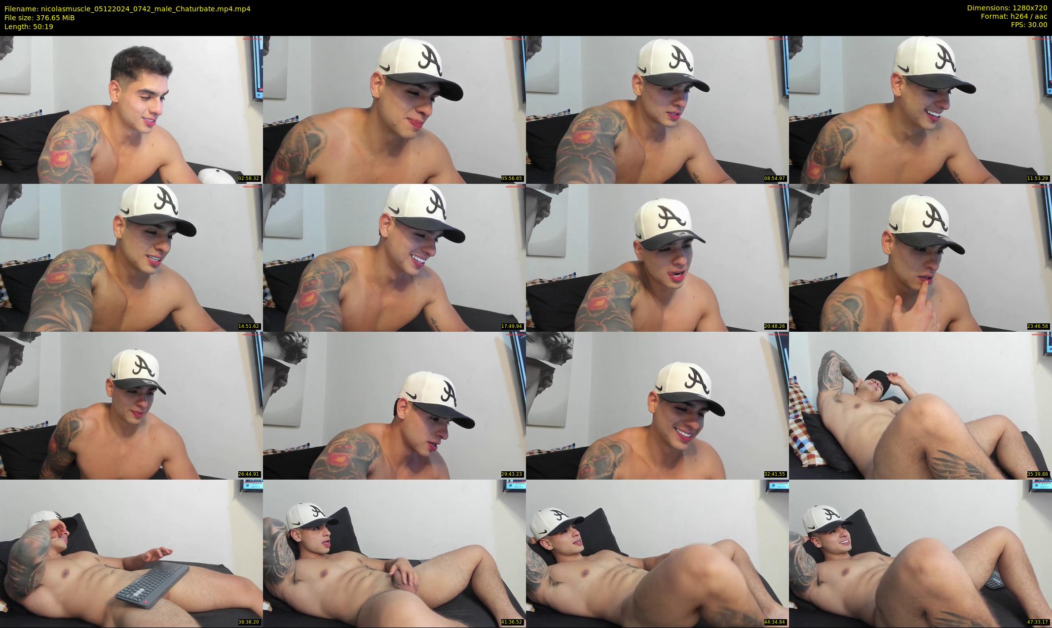 nicolasmuscle — 51 minute Chaturbate male cam show recording, 720p, Dec 5, 2024