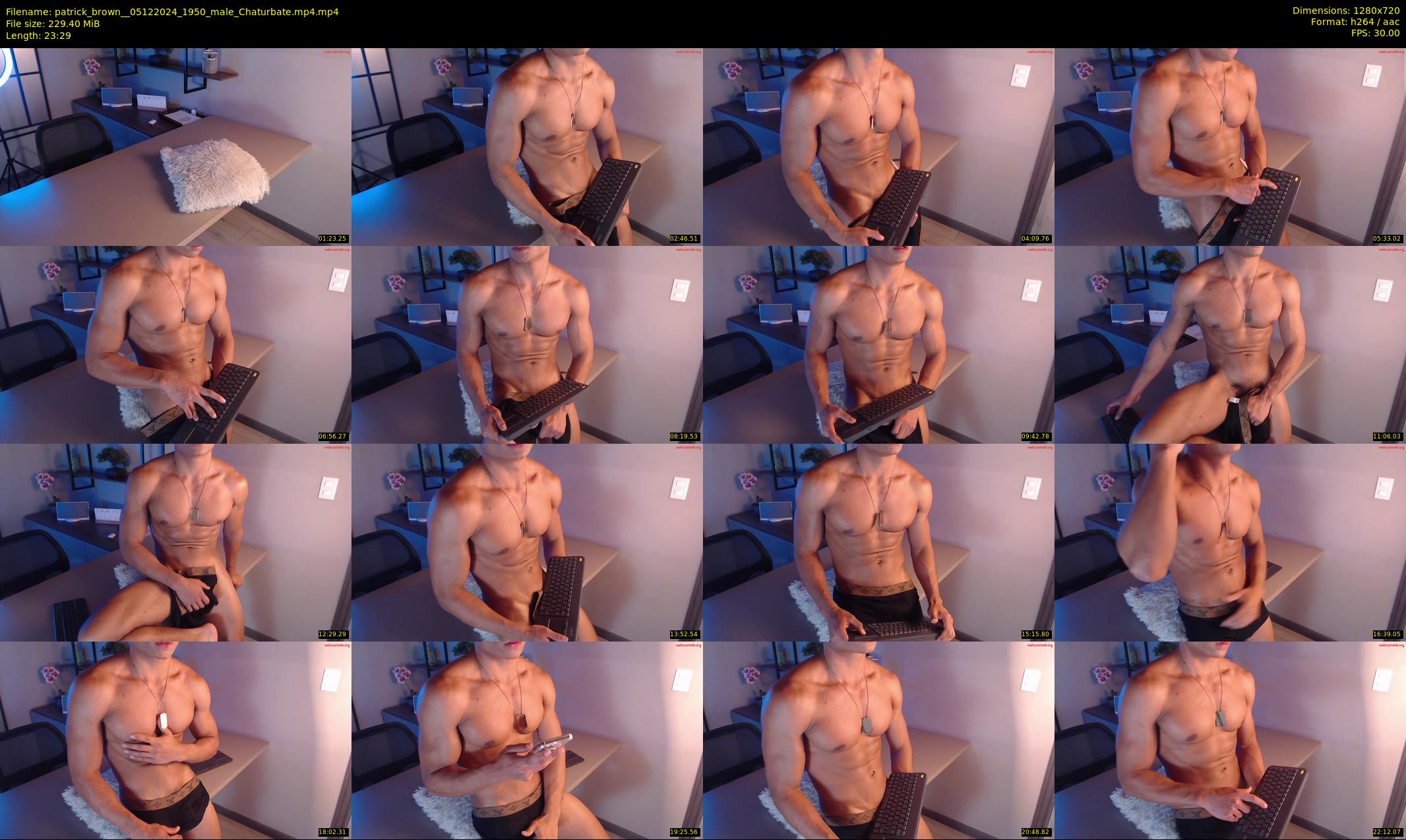 patrick_brown_ — 24 minute Chaturbate male cam show recording, 720p, Dec 5, 2024