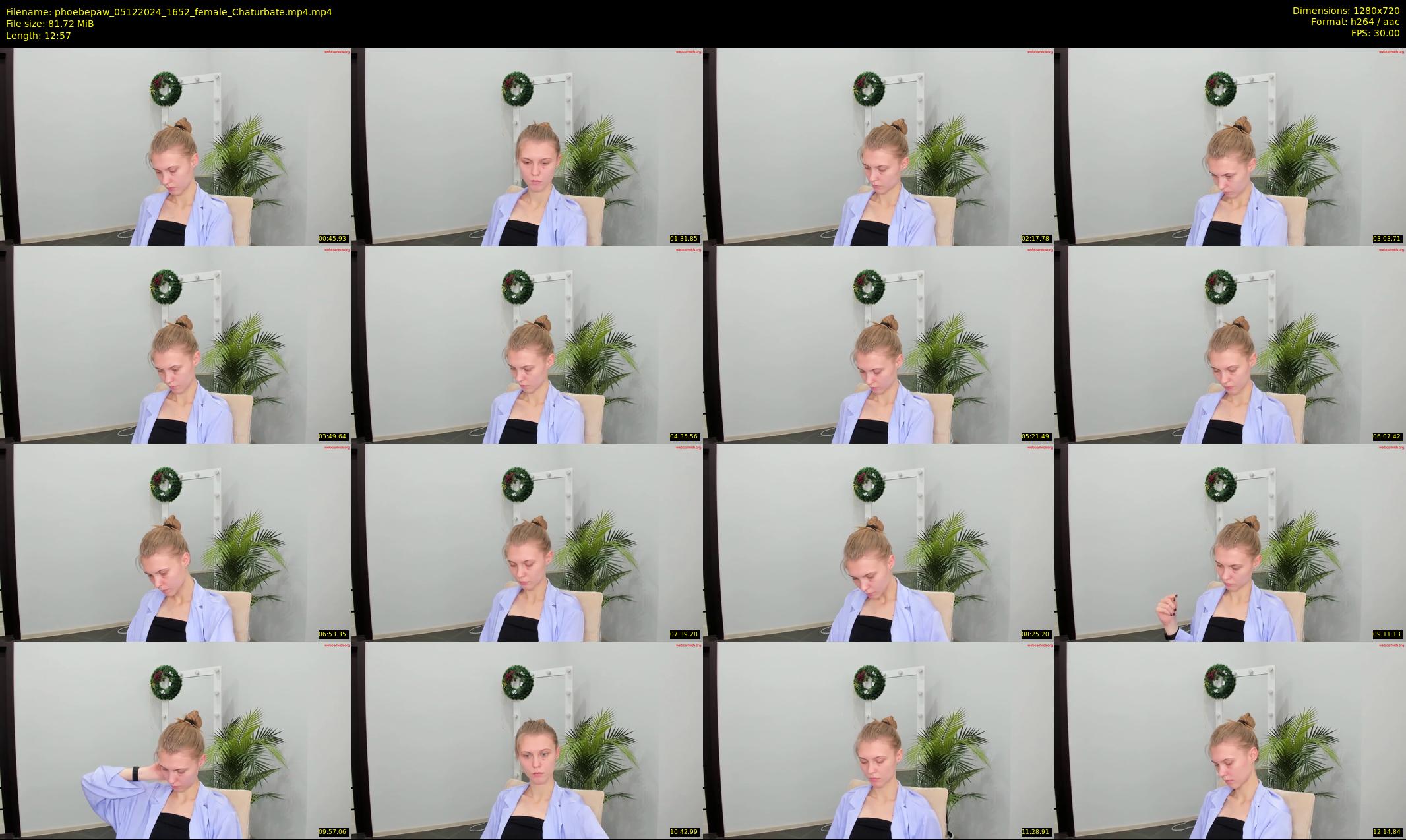 phoebepaw — 13 minute Chaturbate female cam show recording, 720p, Dec 5, 2024