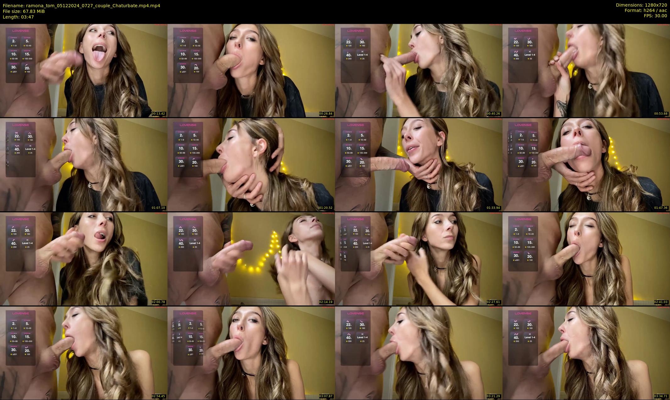 ramona_tom — 4 minute Chaturbate couple cam show recording, 720p, Dec 5, 2024