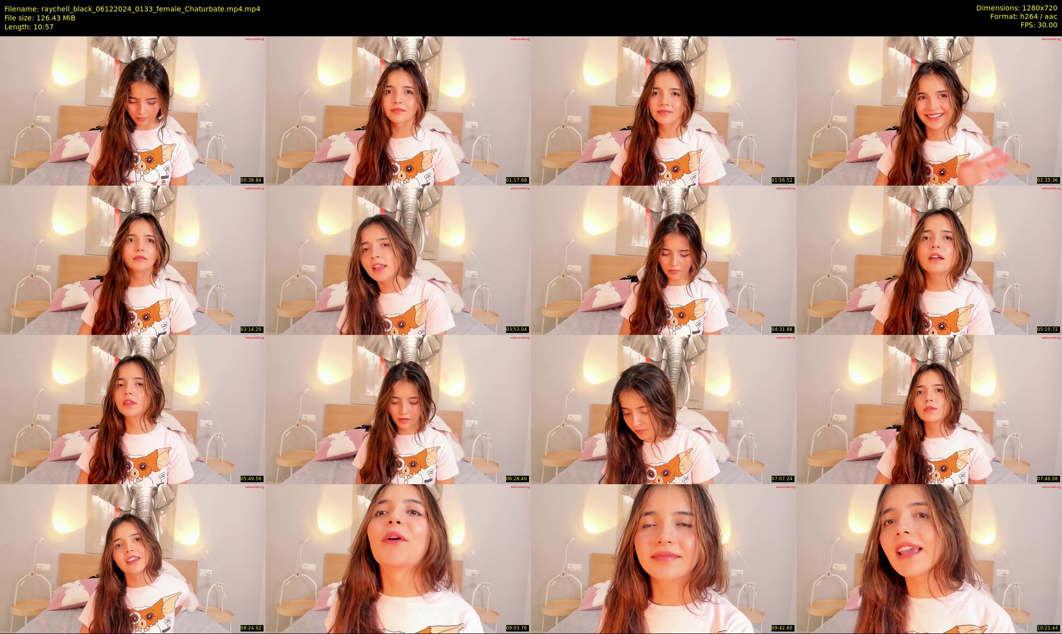 raychell_black — 11 minute Chaturbate female cam show recording, 720p, Dec 6, 2024
