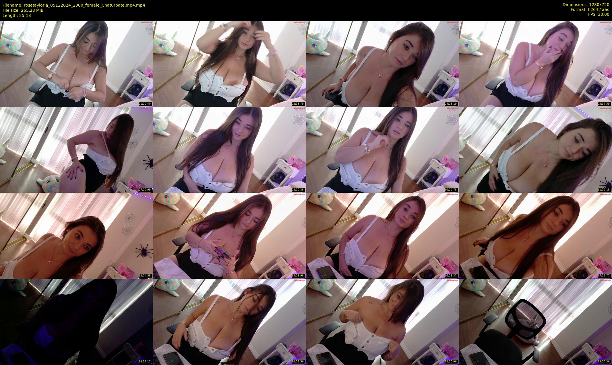 rosetaylorla — 26 minute Chaturbate female cam show recording, 720p, Dec 5, 2024