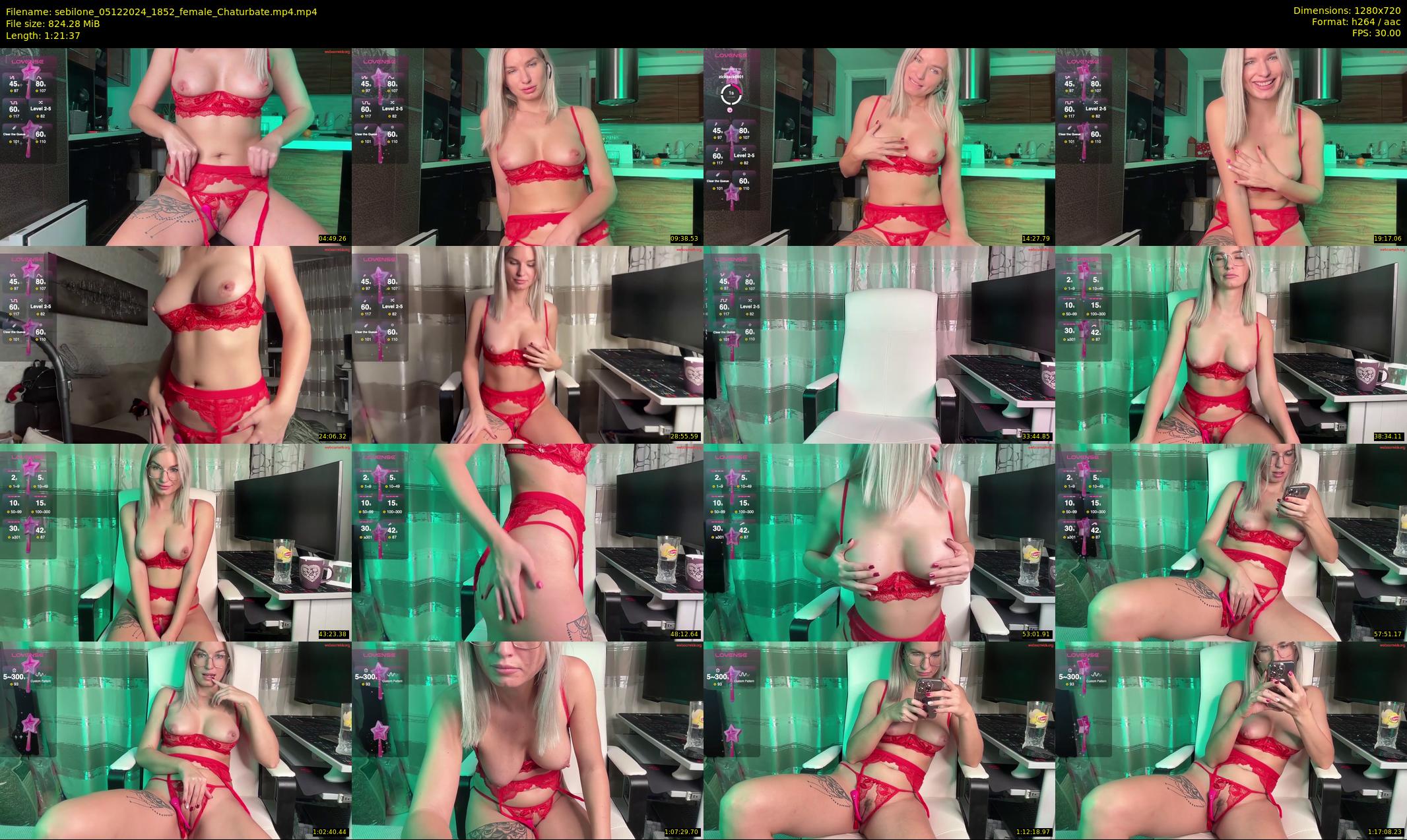 sebilone — 82 minute Chaturbate couple cam show recording, 720p, Dec 5, 2024