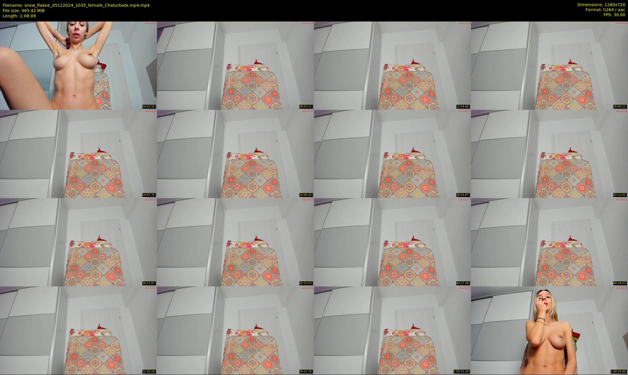 snow_flakee — 69 minute Chaturbate female cam show recording, 720p, Dec 5, 2024