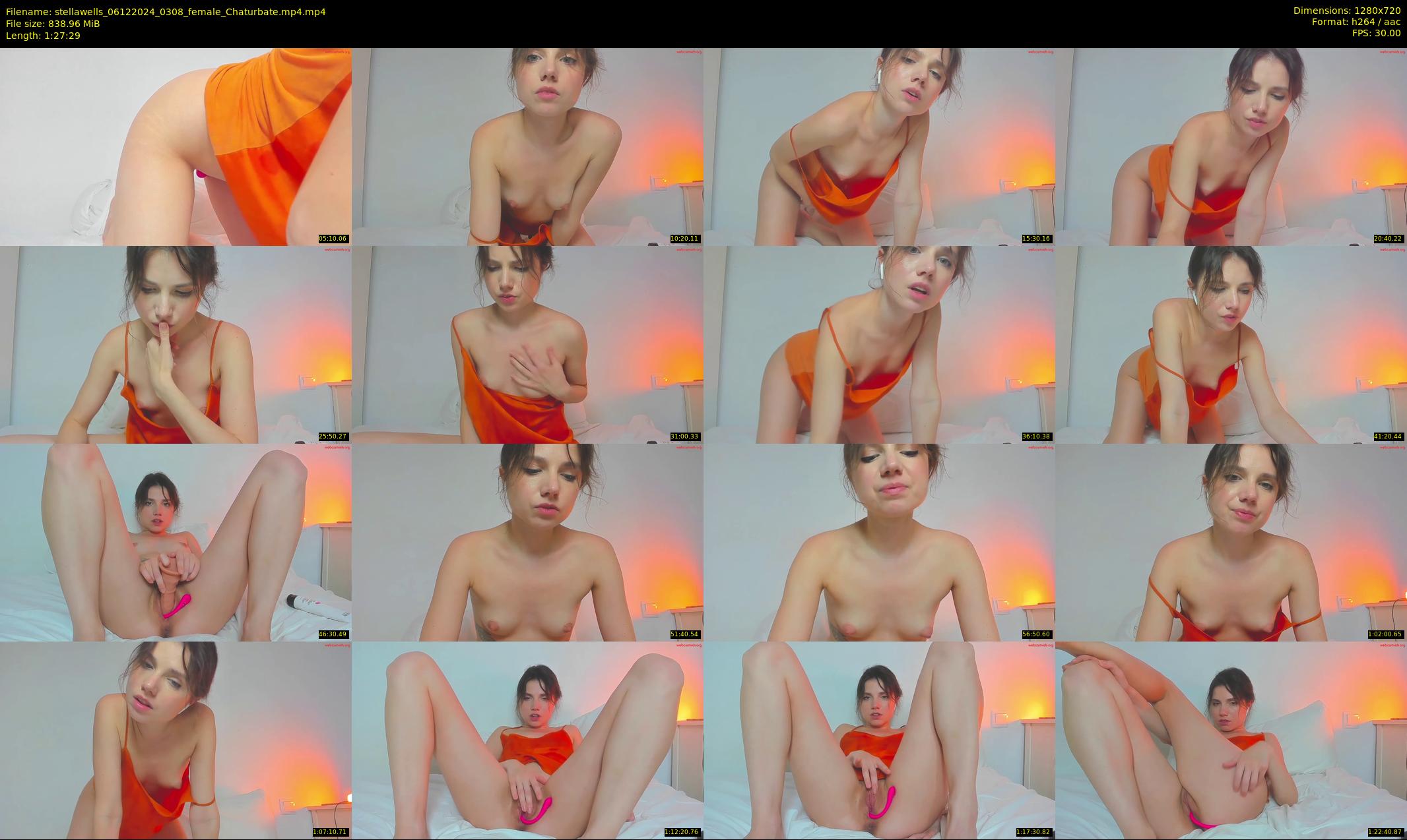 stellawells — 88 minute Chaturbate female cam show recording, 720p, Dec 6, 2024
