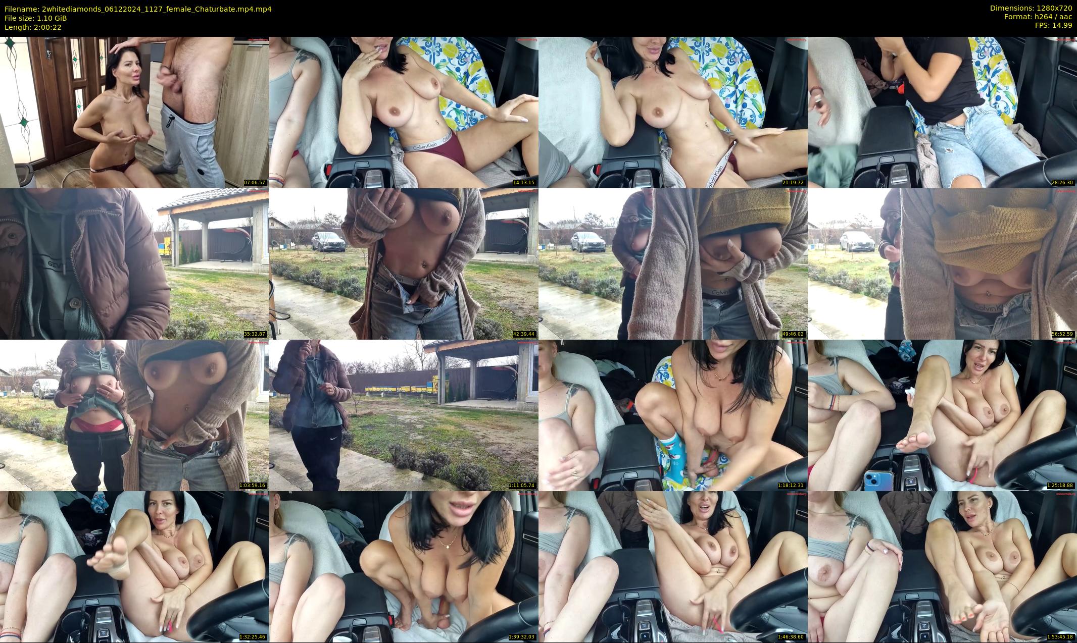 2whitediamonds — 121 minute Chaturbate couple cam show recording, 720p, Dec 6, 2024